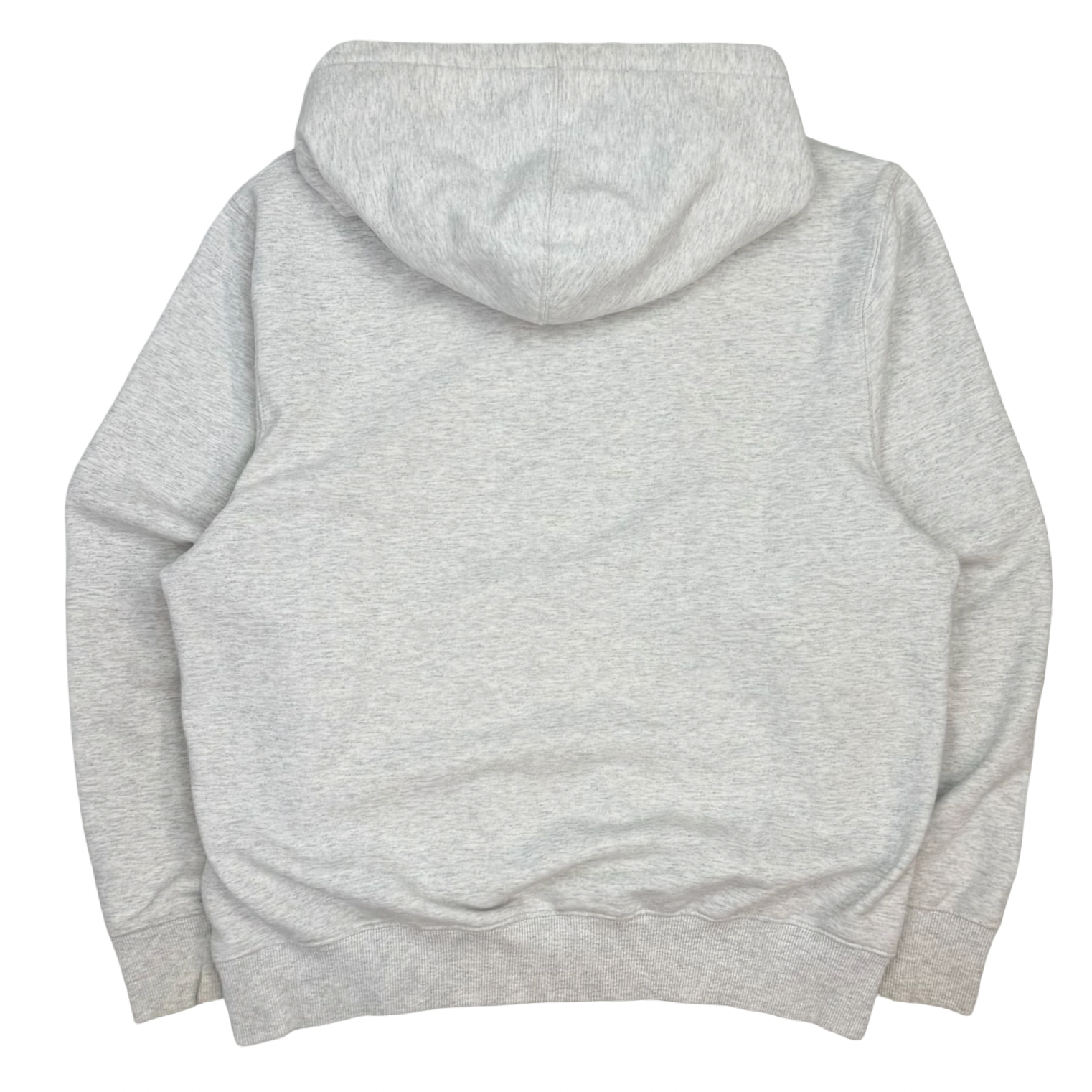 Stussy Flight Embroidered Hoodie Ash Grey