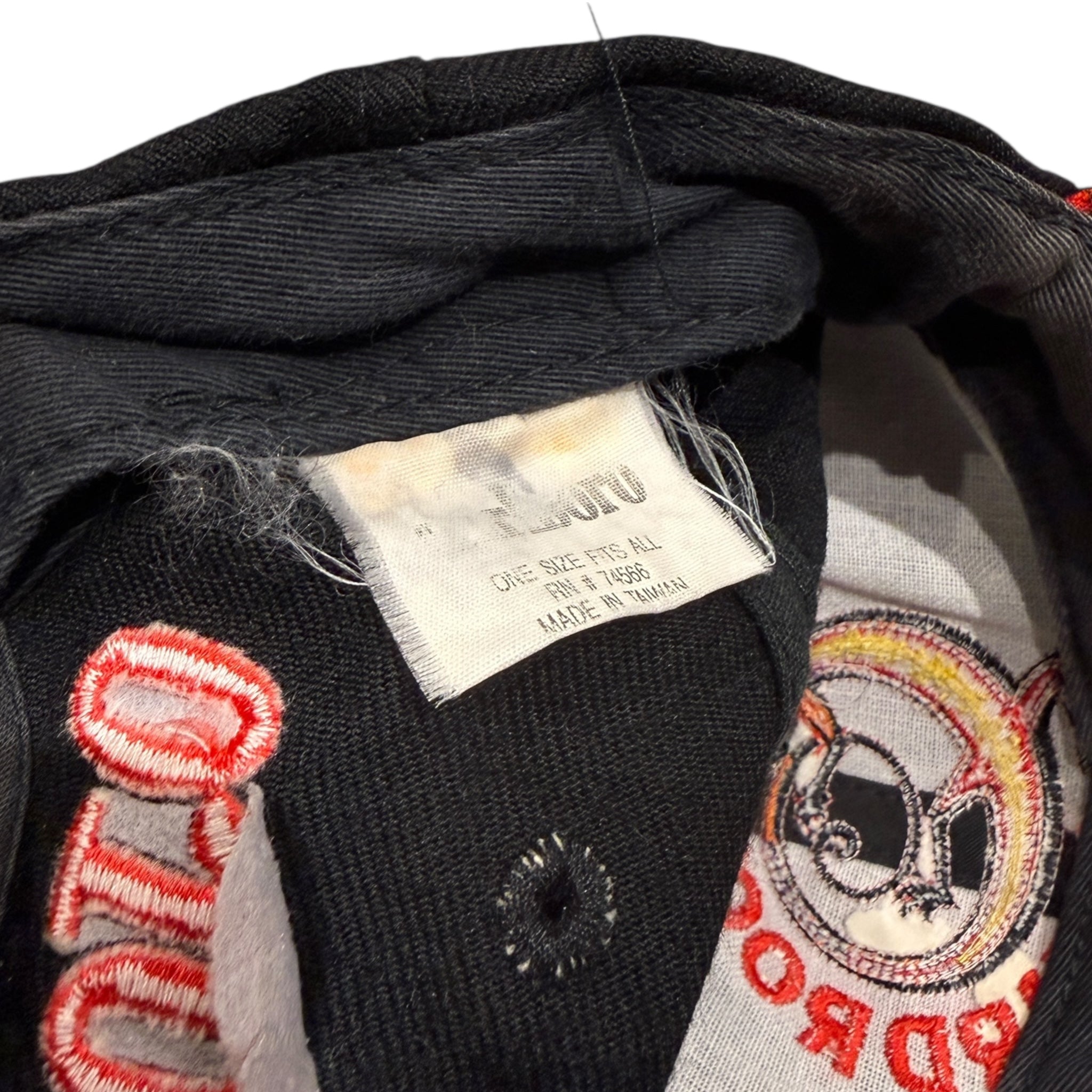 Vintage Lizard Rock Marlboro StrapBack Hat Black