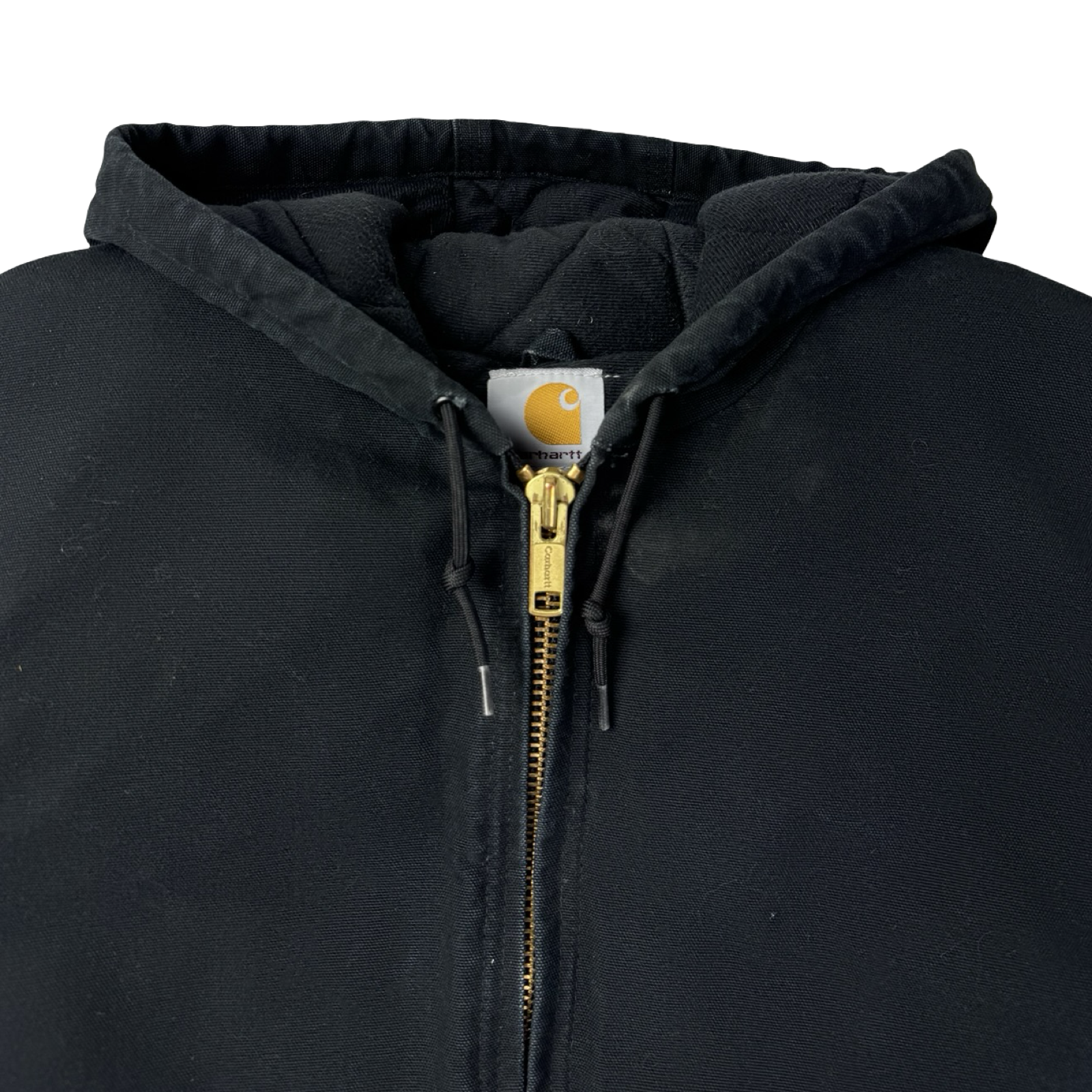 Vintage Carhartt Quilted Active Jacket Black