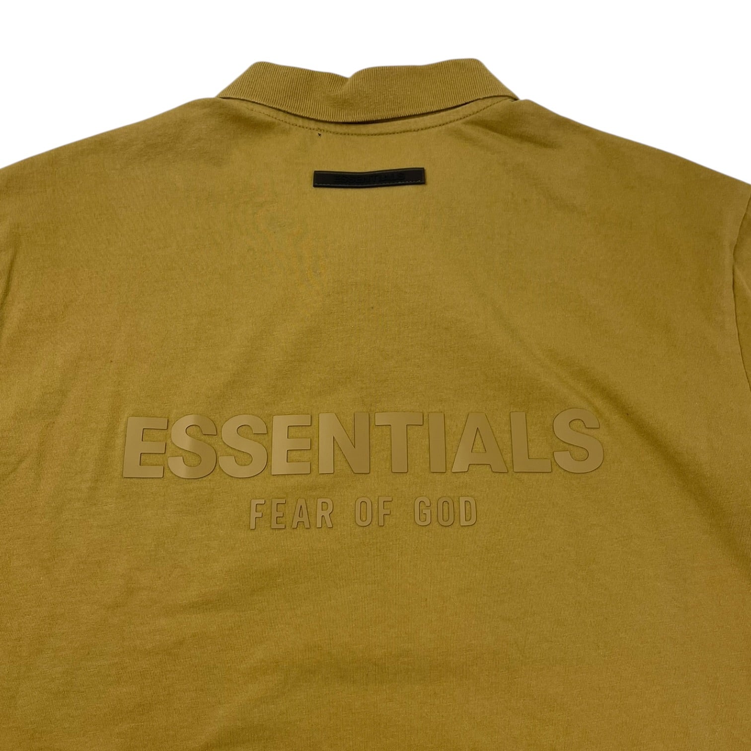 Fear of God Essentials Polo S/S T-Shirt Amber