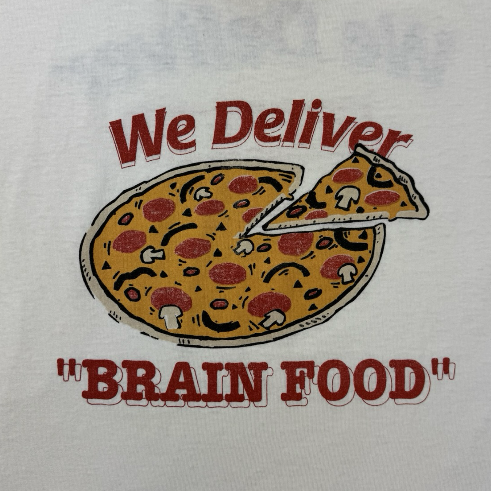 Vintage Microsoft We Deliver “Brain Food” Technology T-Shirt