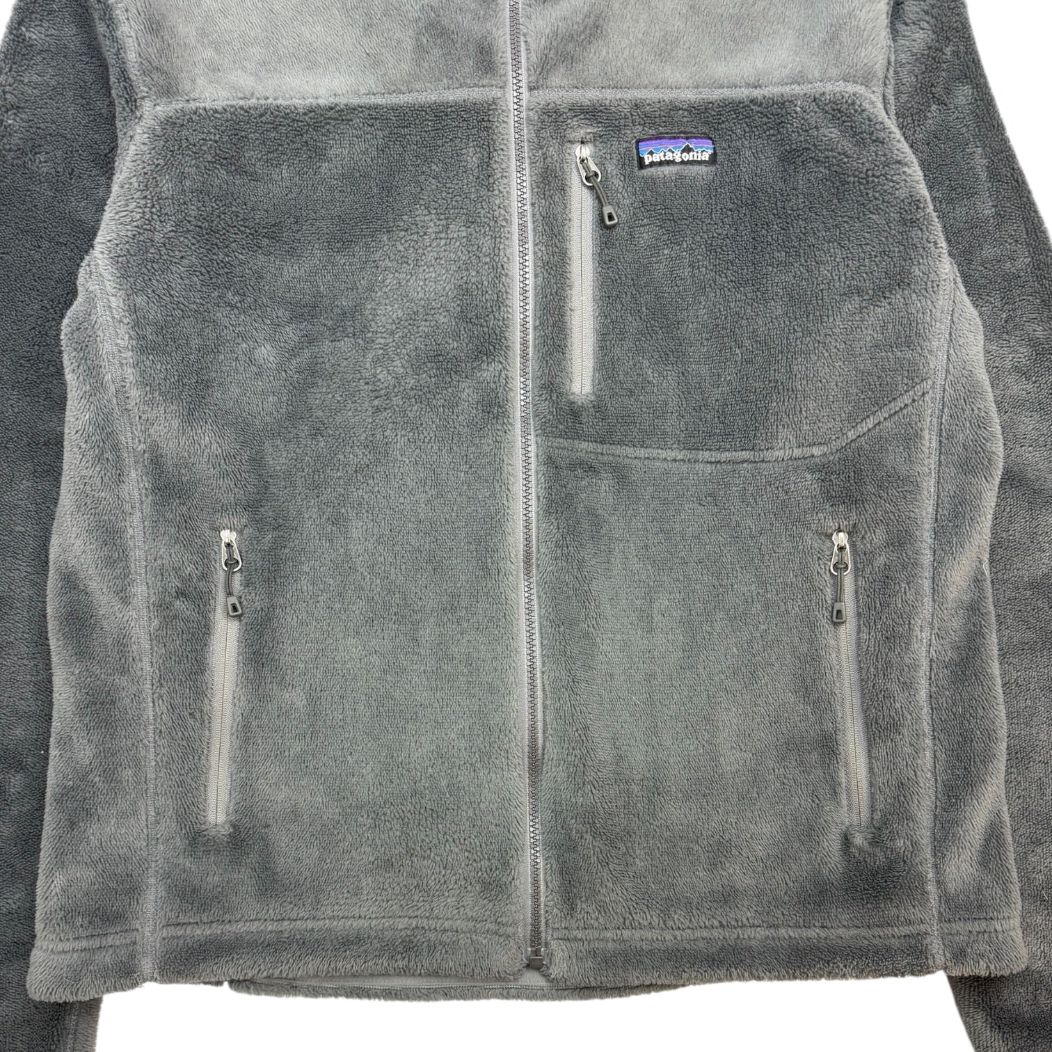 Vintage Patagonia R4 Regulator Fleece Jacket Grey
