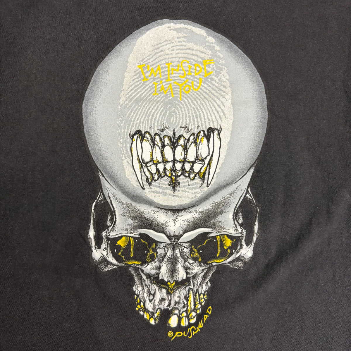 1994 Metallica Sad But True Pushead Tee Black