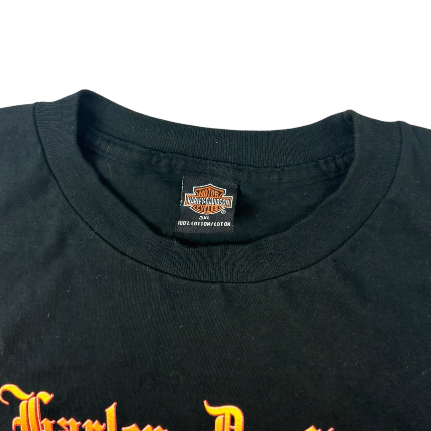 Vintage 2003 Harley Davidson United Arab Emirates T-Shirt Black