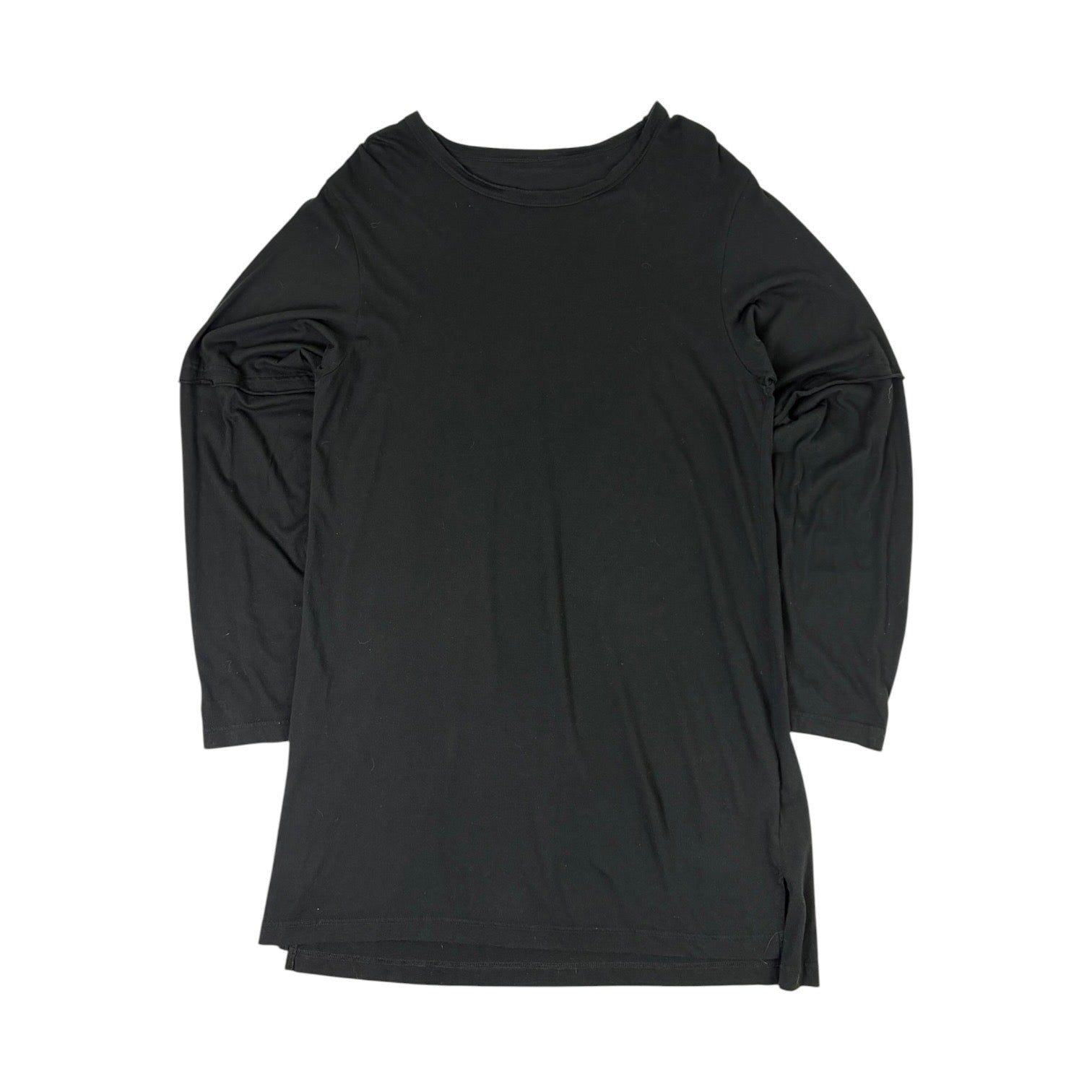 (W) Y Ground Long Sleeve Dress Black