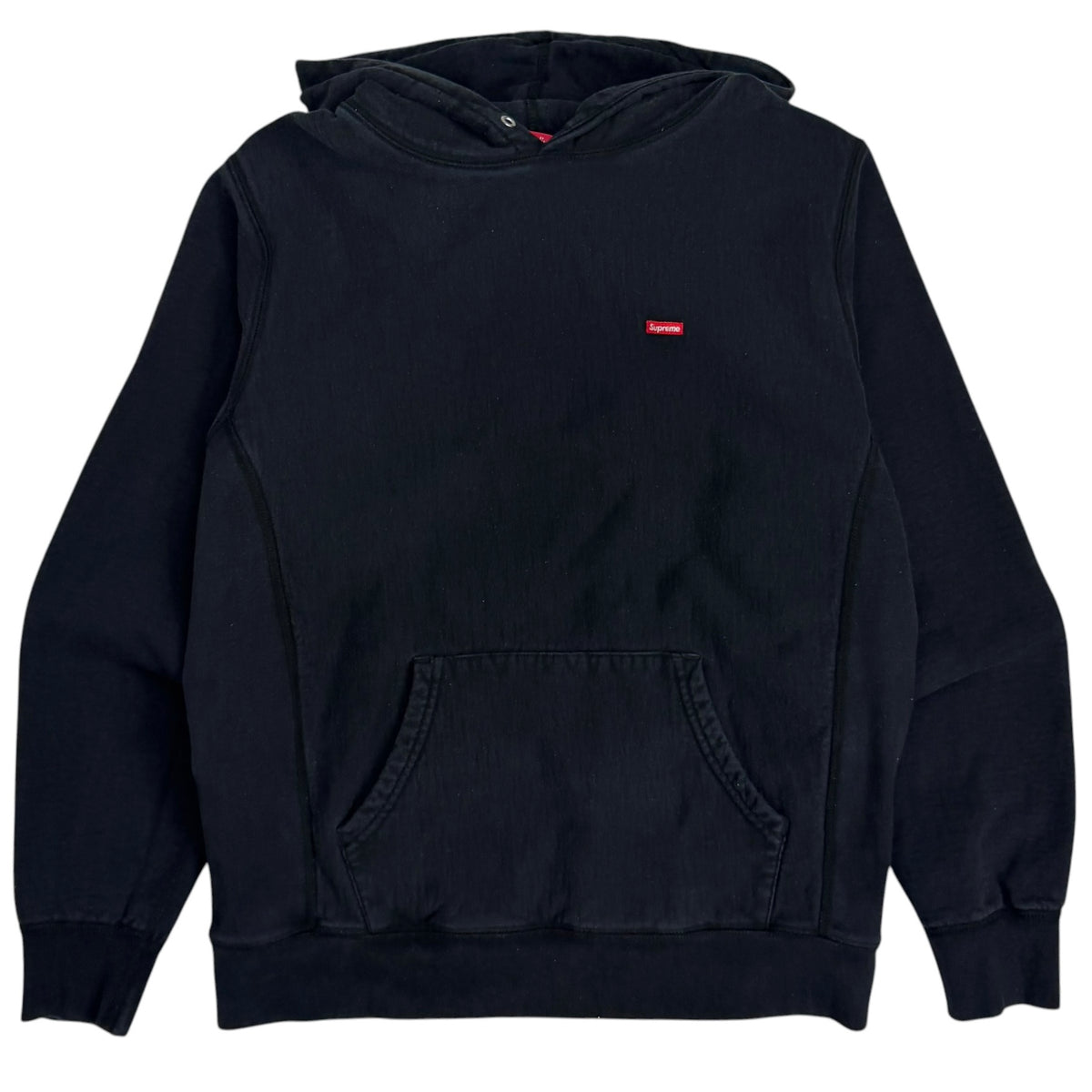 Supreme Small Box Logo Hoodie Washed Black