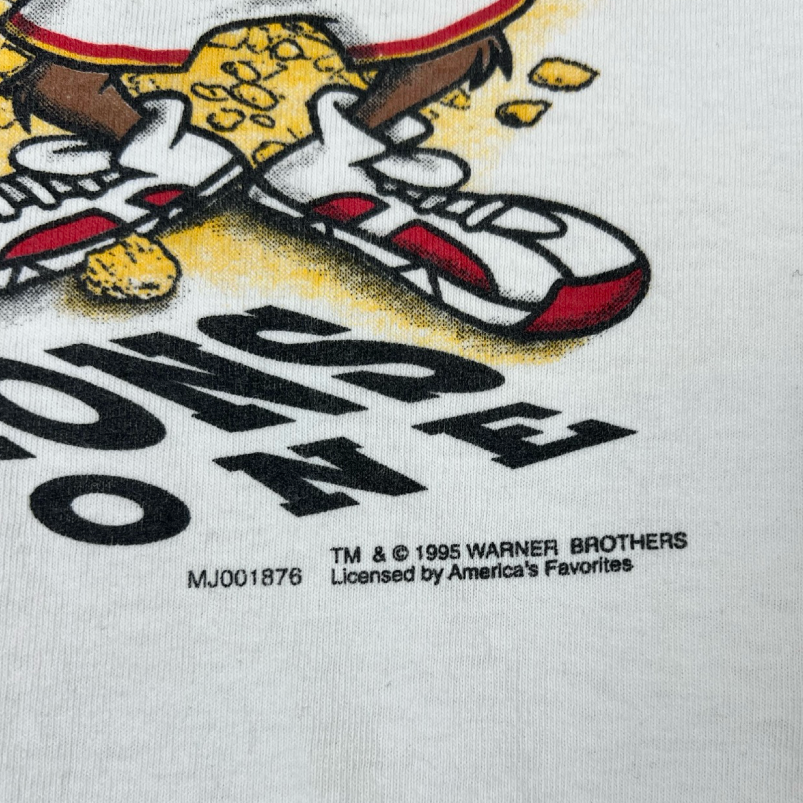 1995 Vintage Houston Rockets Set In Stone NBA Champions T-Shirt