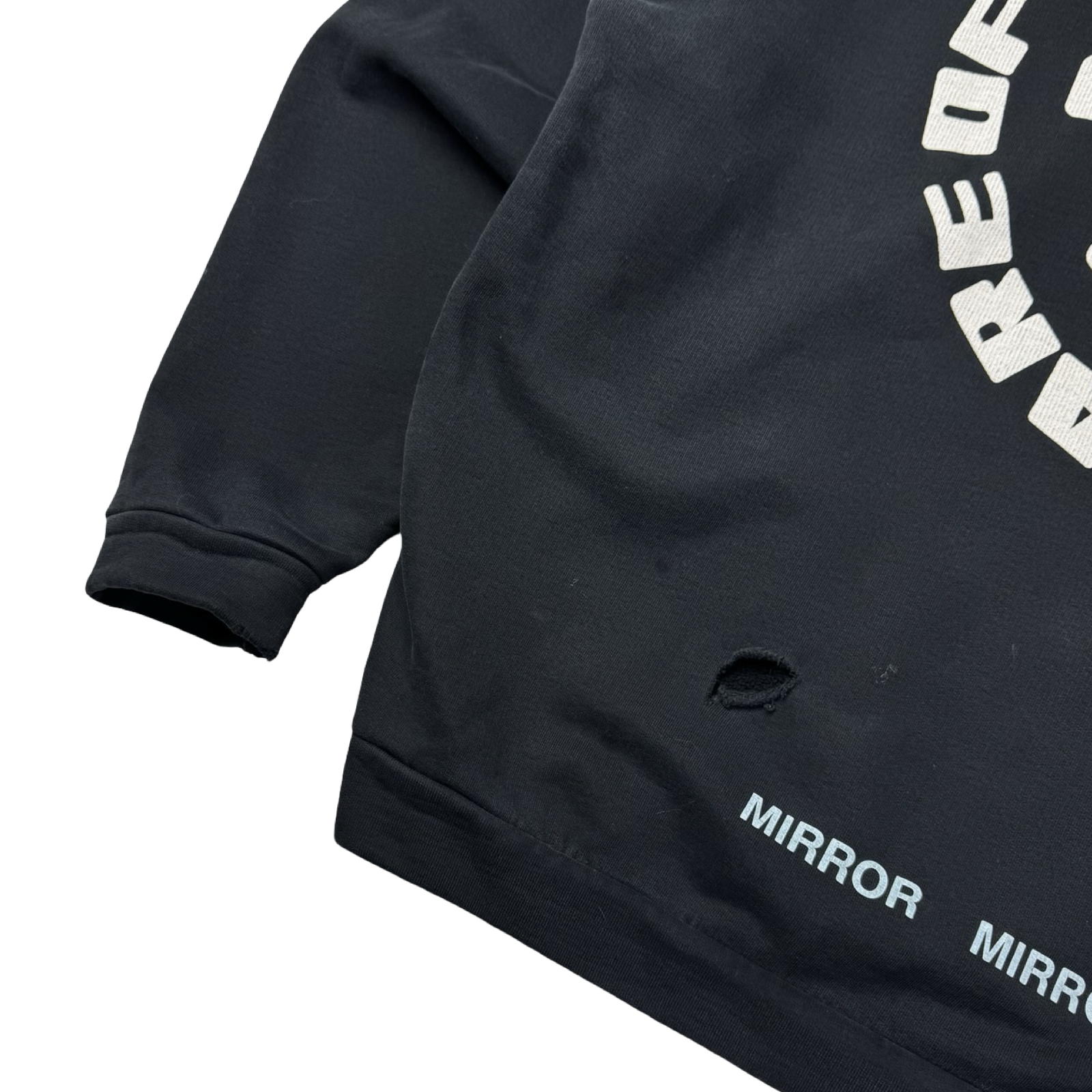 Off-White Mirror Mirror Hoodie Black