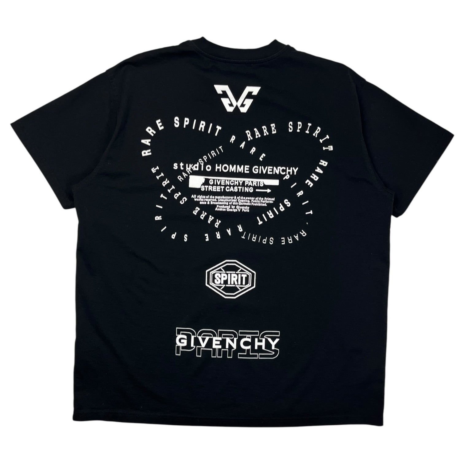 Givenchy Spirit T-Shirt Black