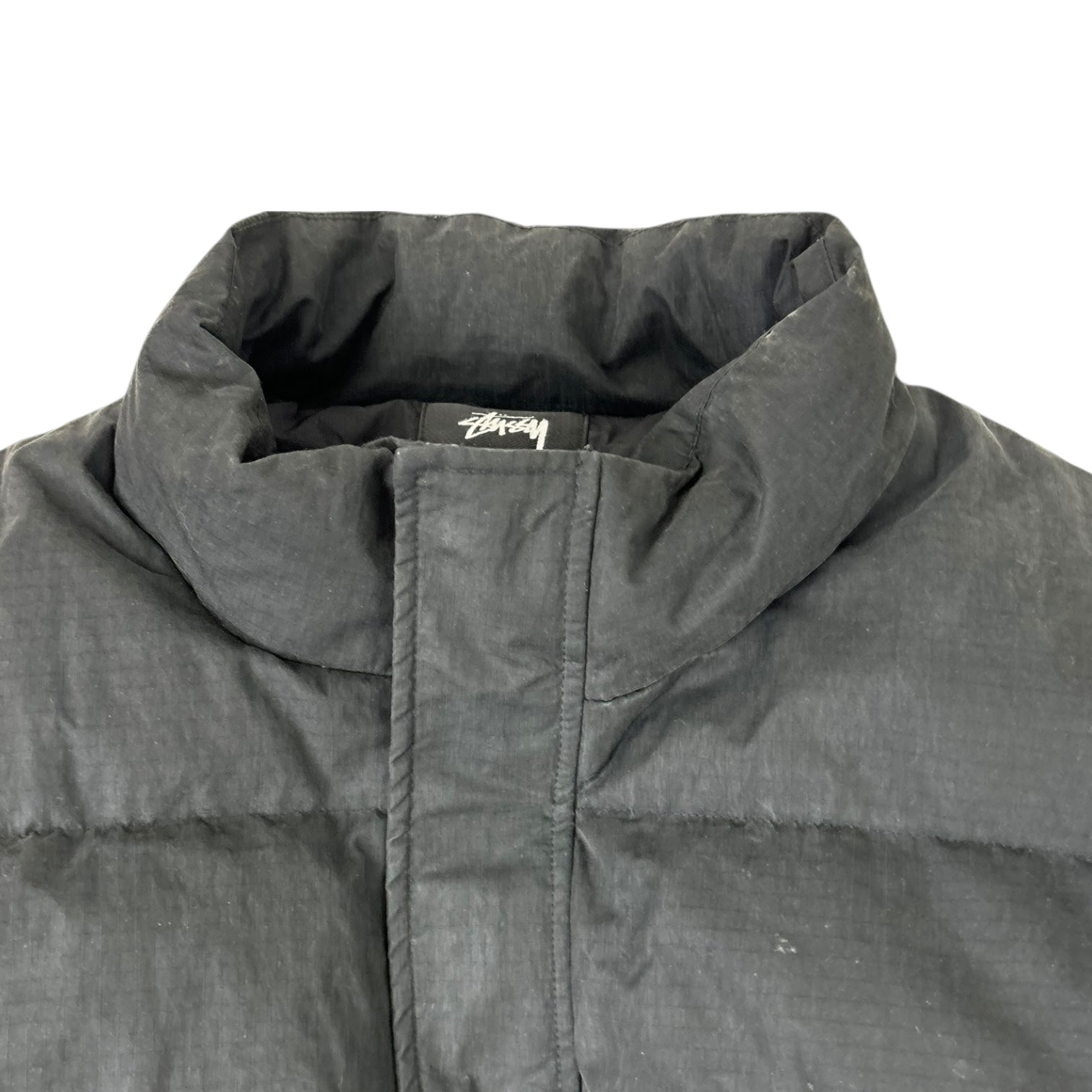 Stussy Solid Puffer Jacket Black