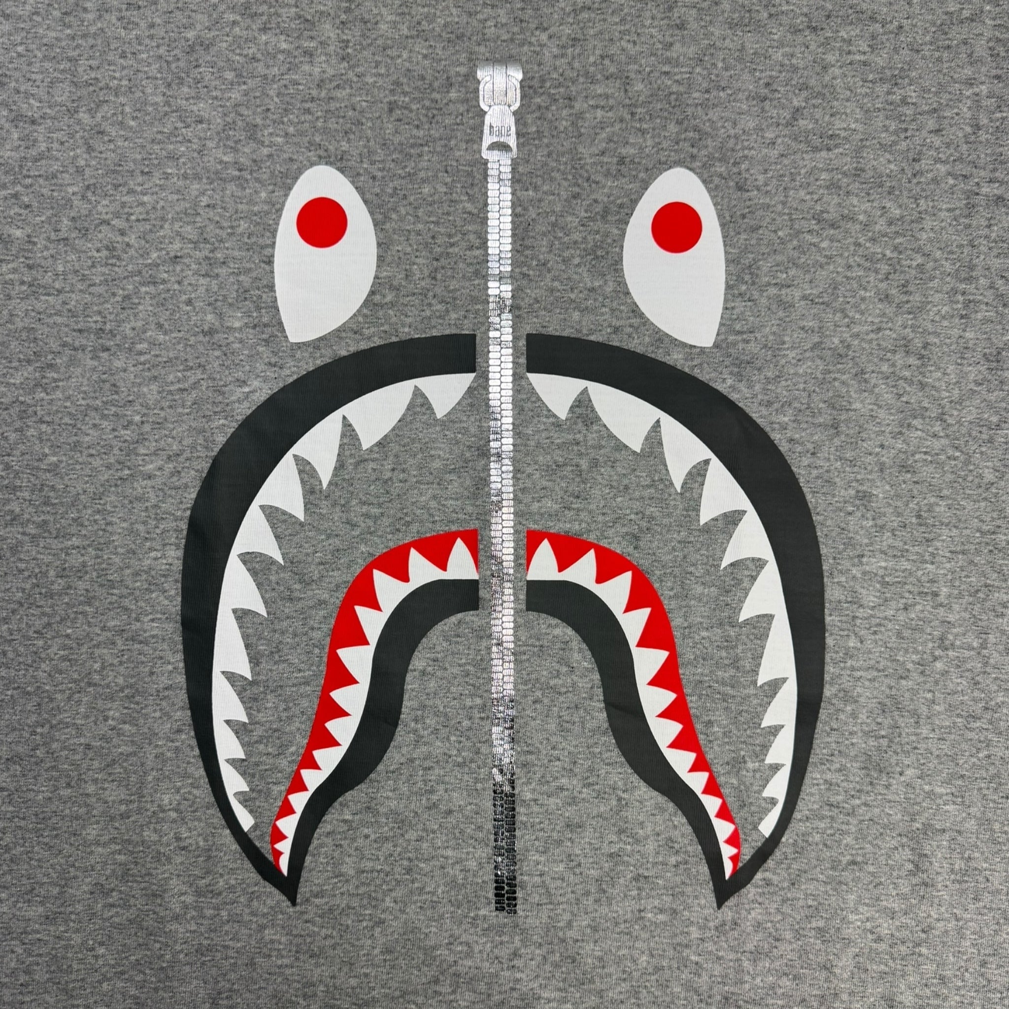 Bathing Ape 1st Shark Camo T-Shirt Grey