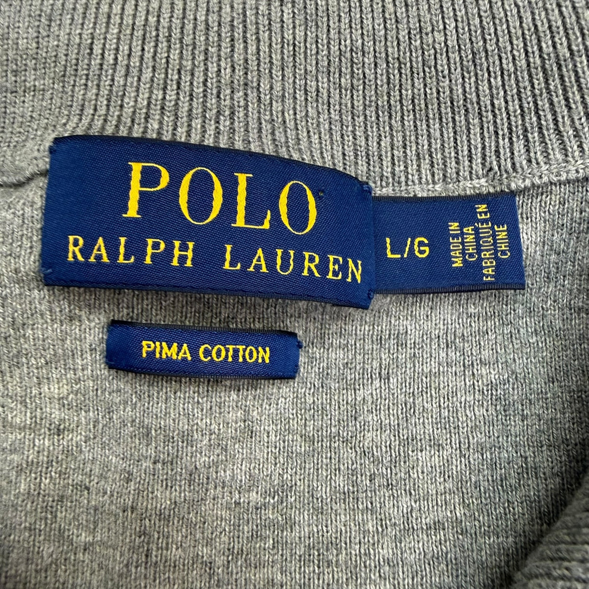Polo Ralph Lauren Quarter Zip Grey