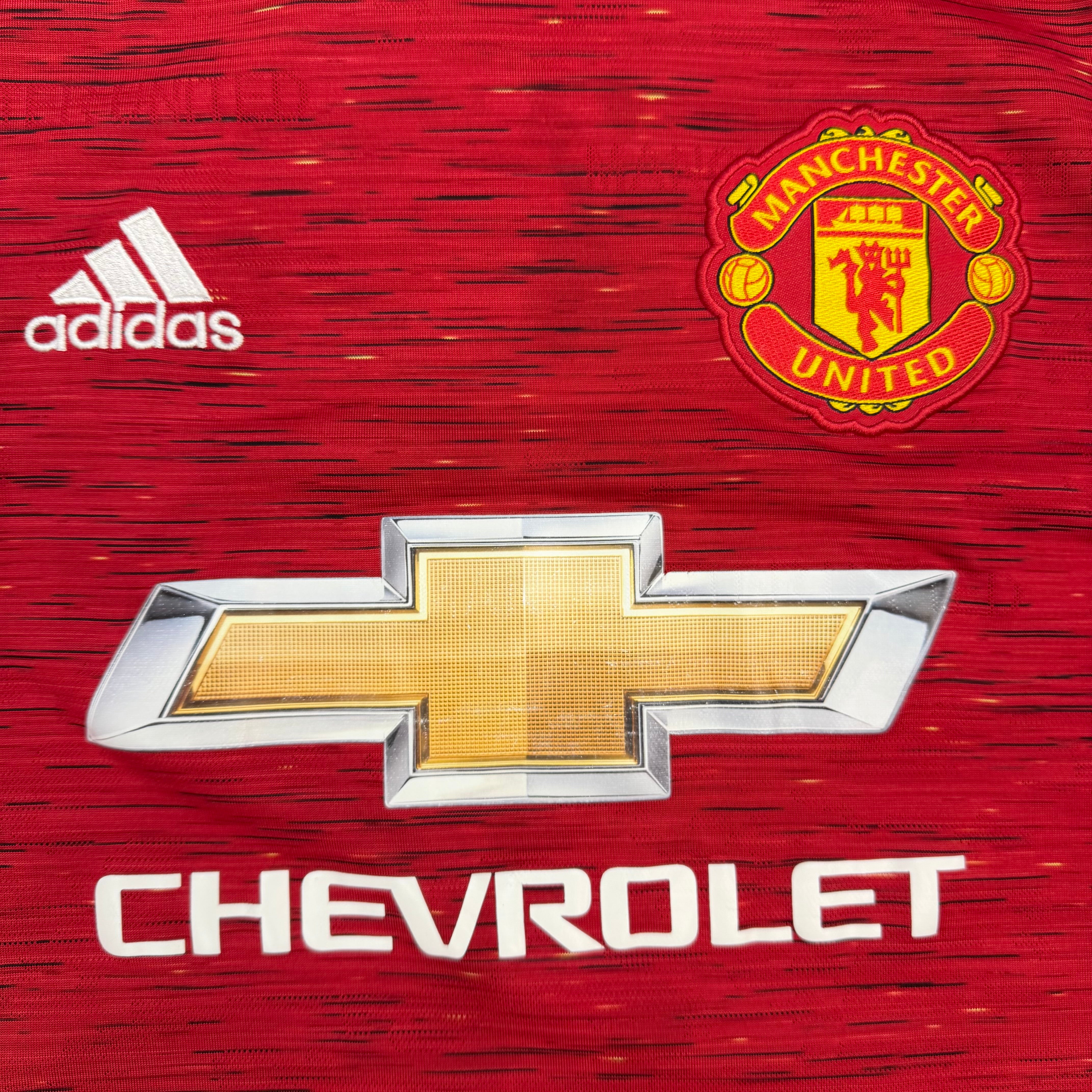2020-21 Adidas Manchester United Home Jersey Red