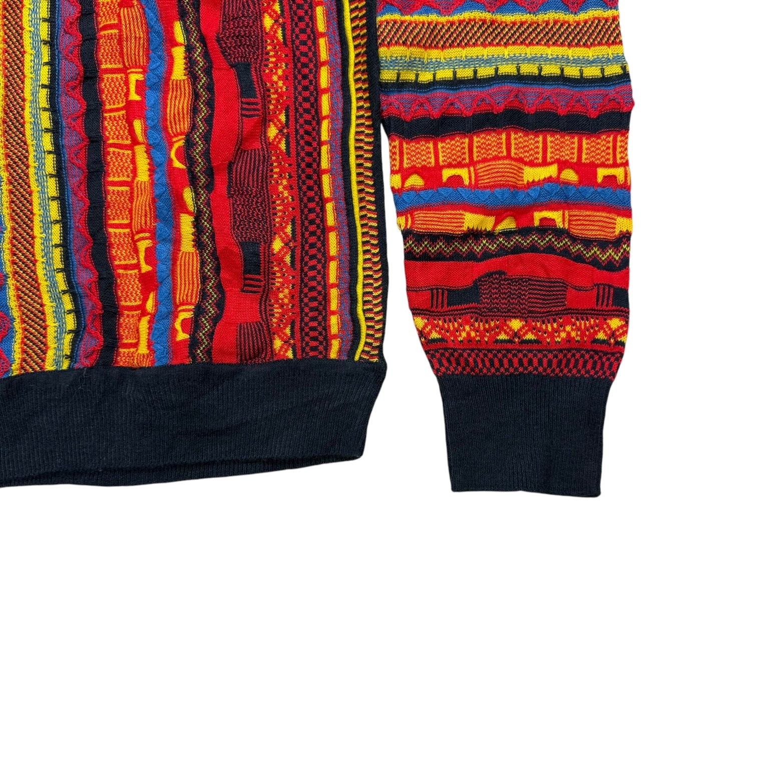 Vintage Brave Soul Coogi Style Knit Sweater