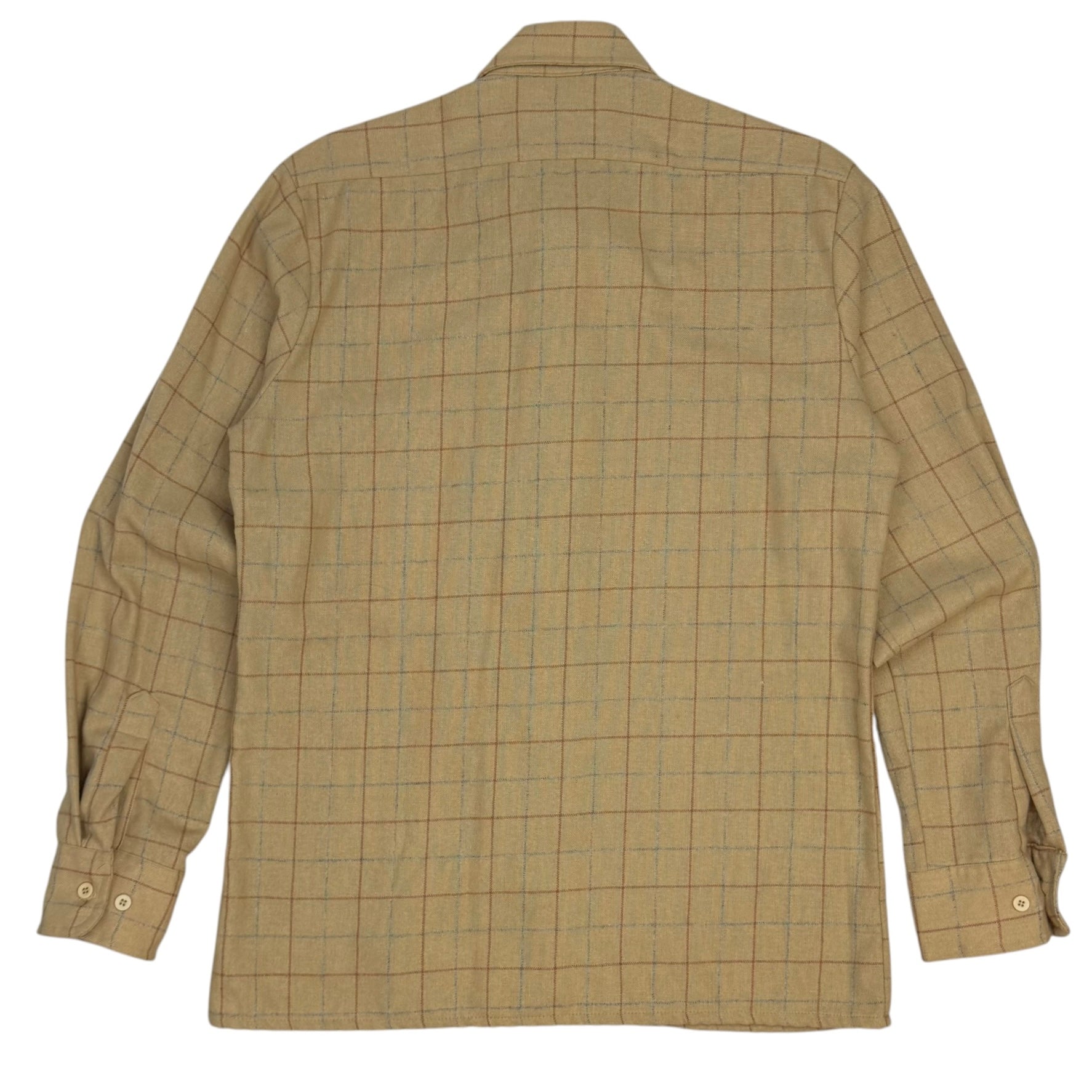 70s Levi’s Strauss Plaid Button Up Brown