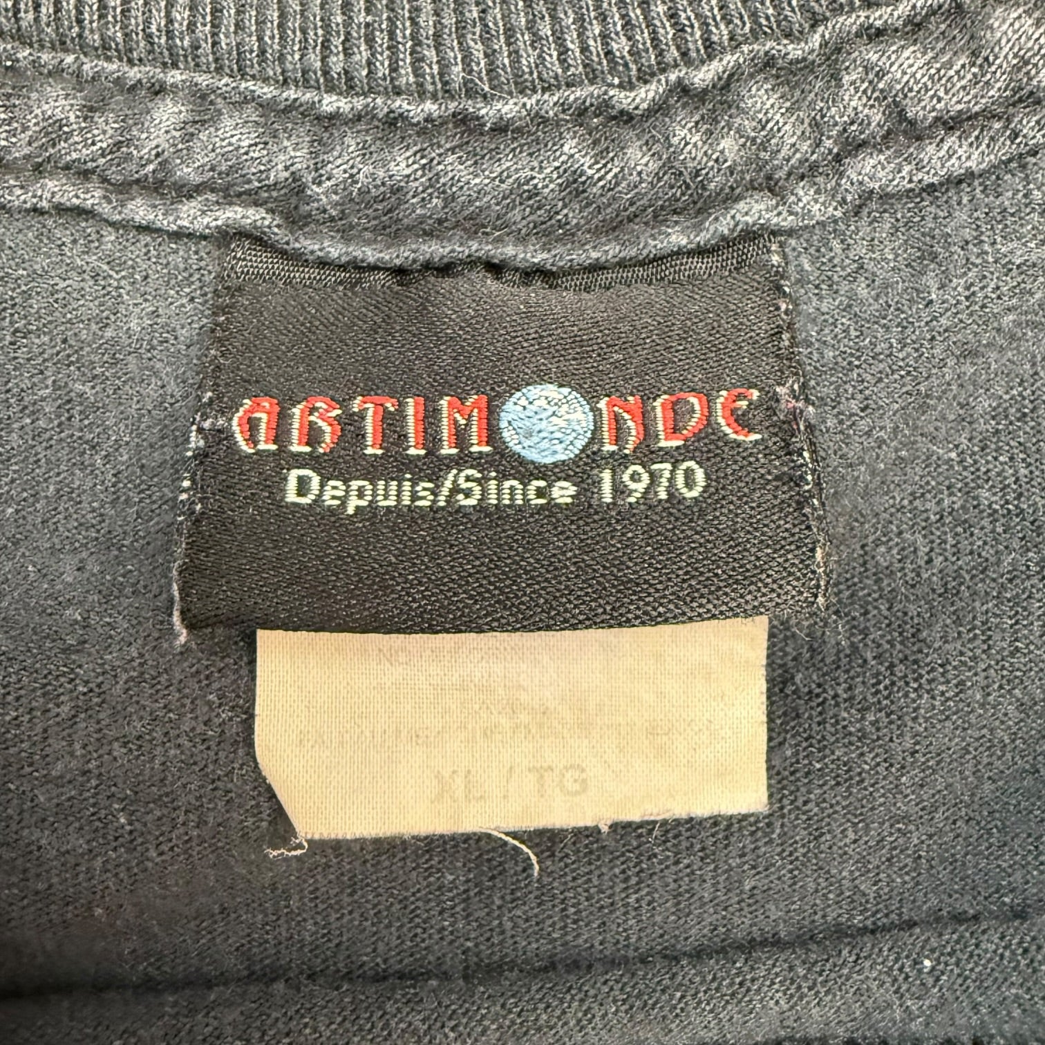 2001 Pink Floyd Dark Side Of The Moon Tee Faded Black