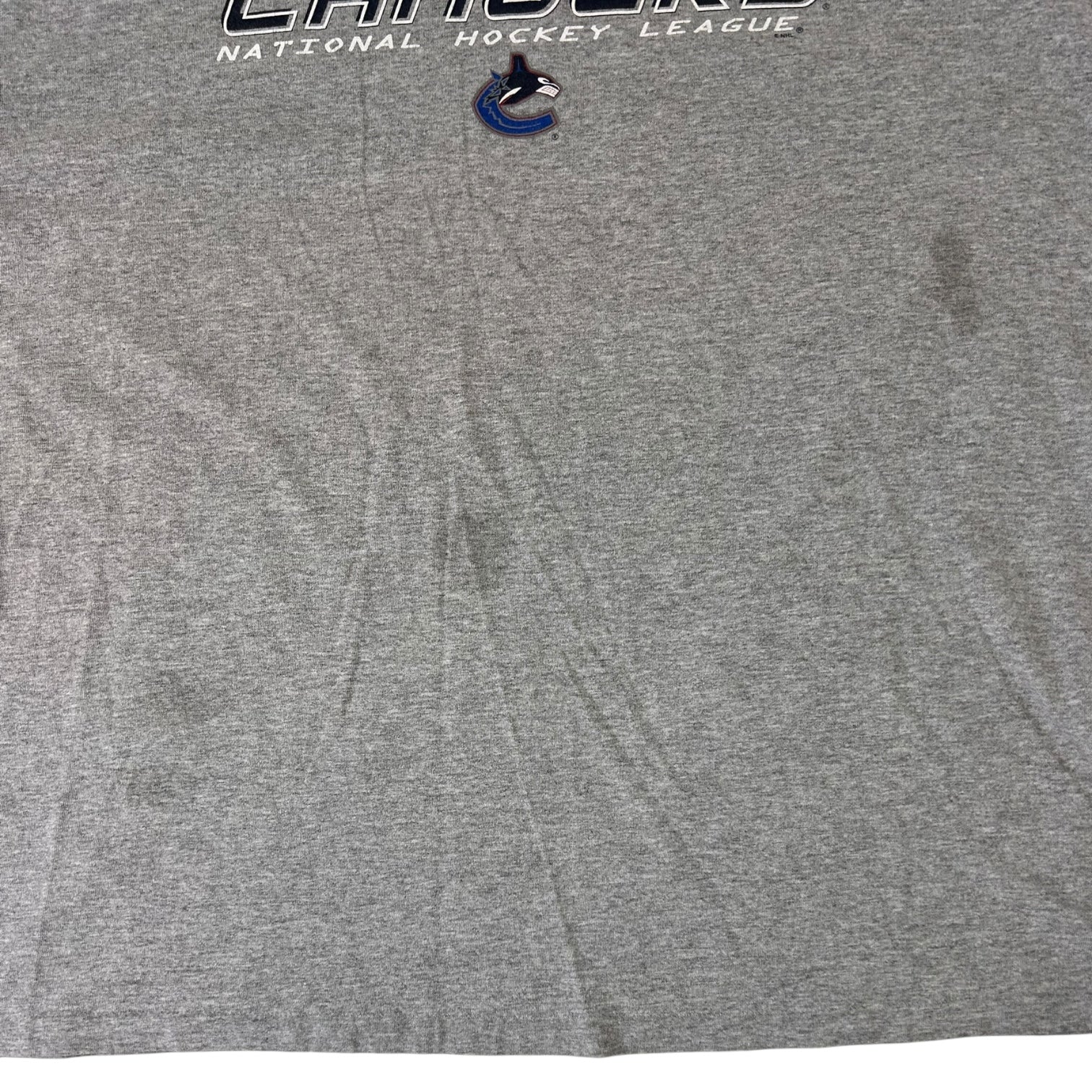 Vintage Vancouver Canucks T-Shirt Grey