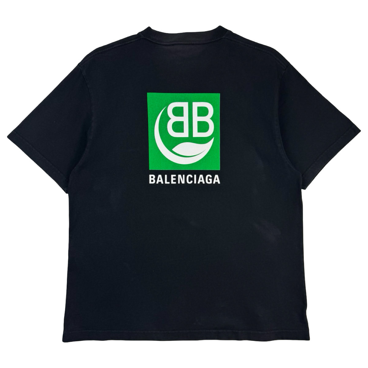 Balenciaga Eco Leaf Logo T-Shirt