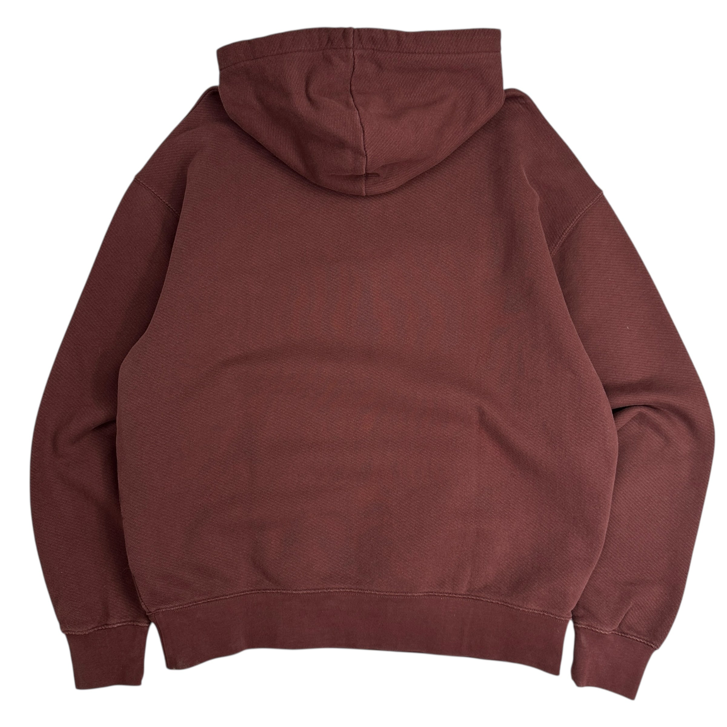 Jacquemus Print Logo Spiral Hoodie Brown