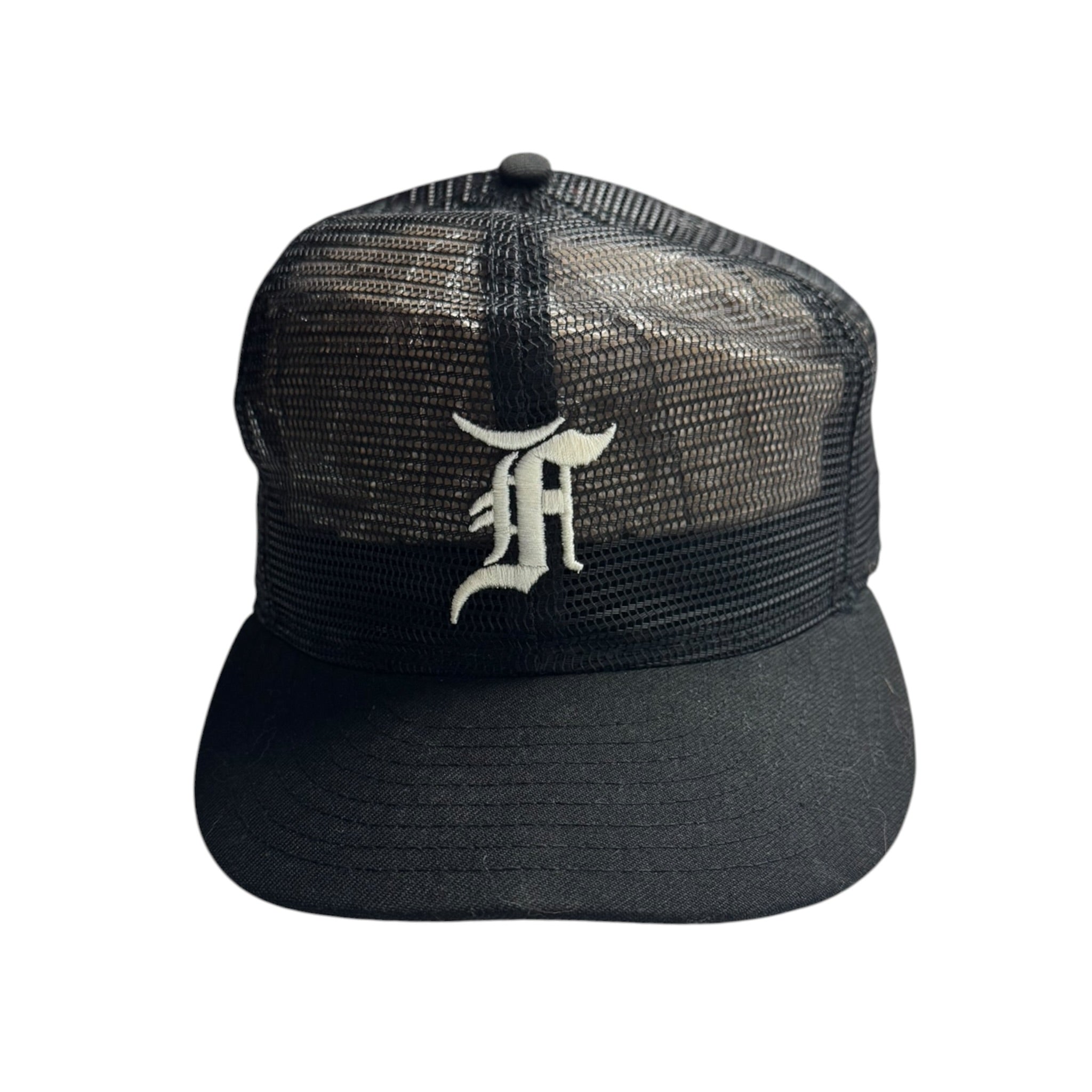 Fear of God New Era Full Mesh Fitted Trucker Black