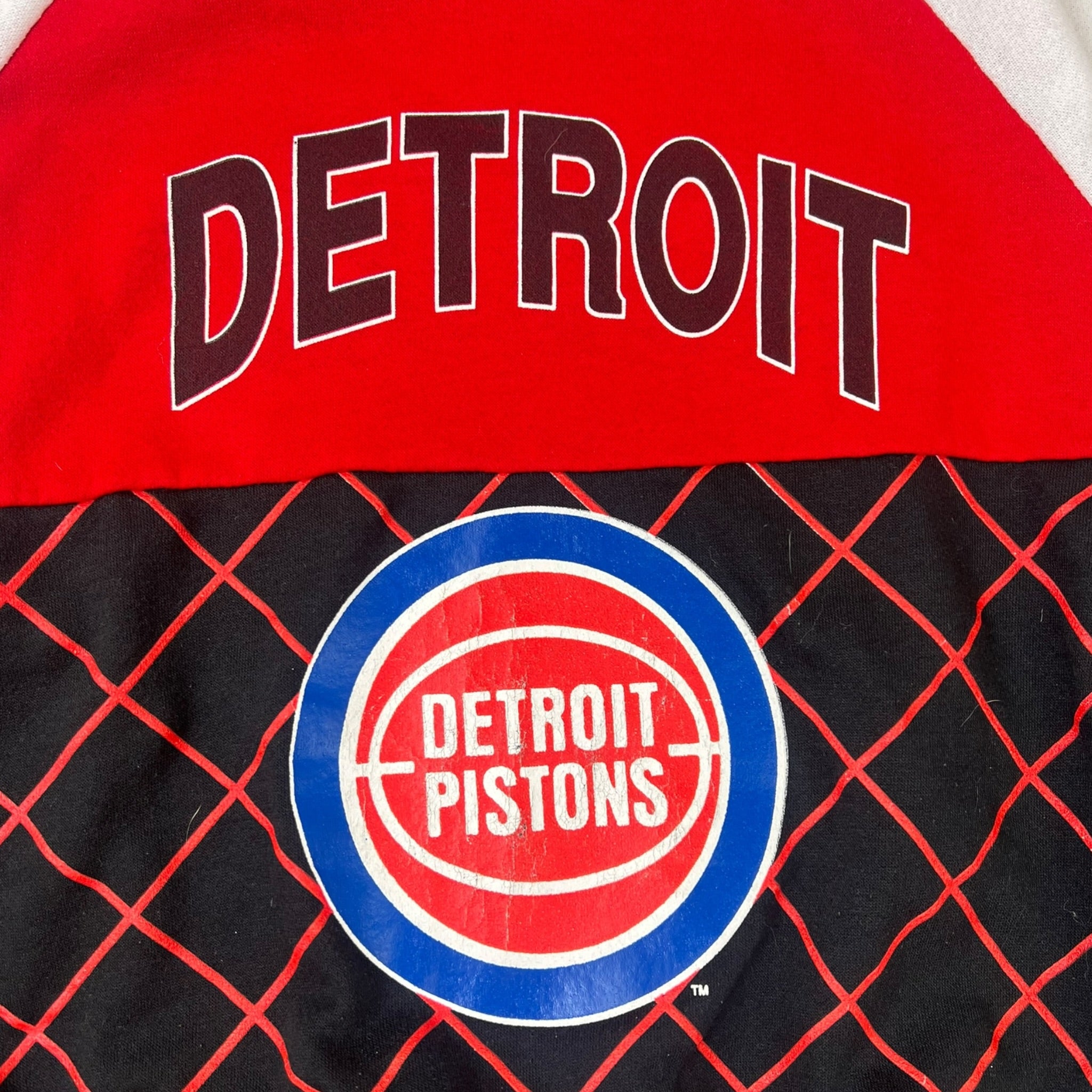 Vintage NBA Detroit Pistons Basketball Crewneck