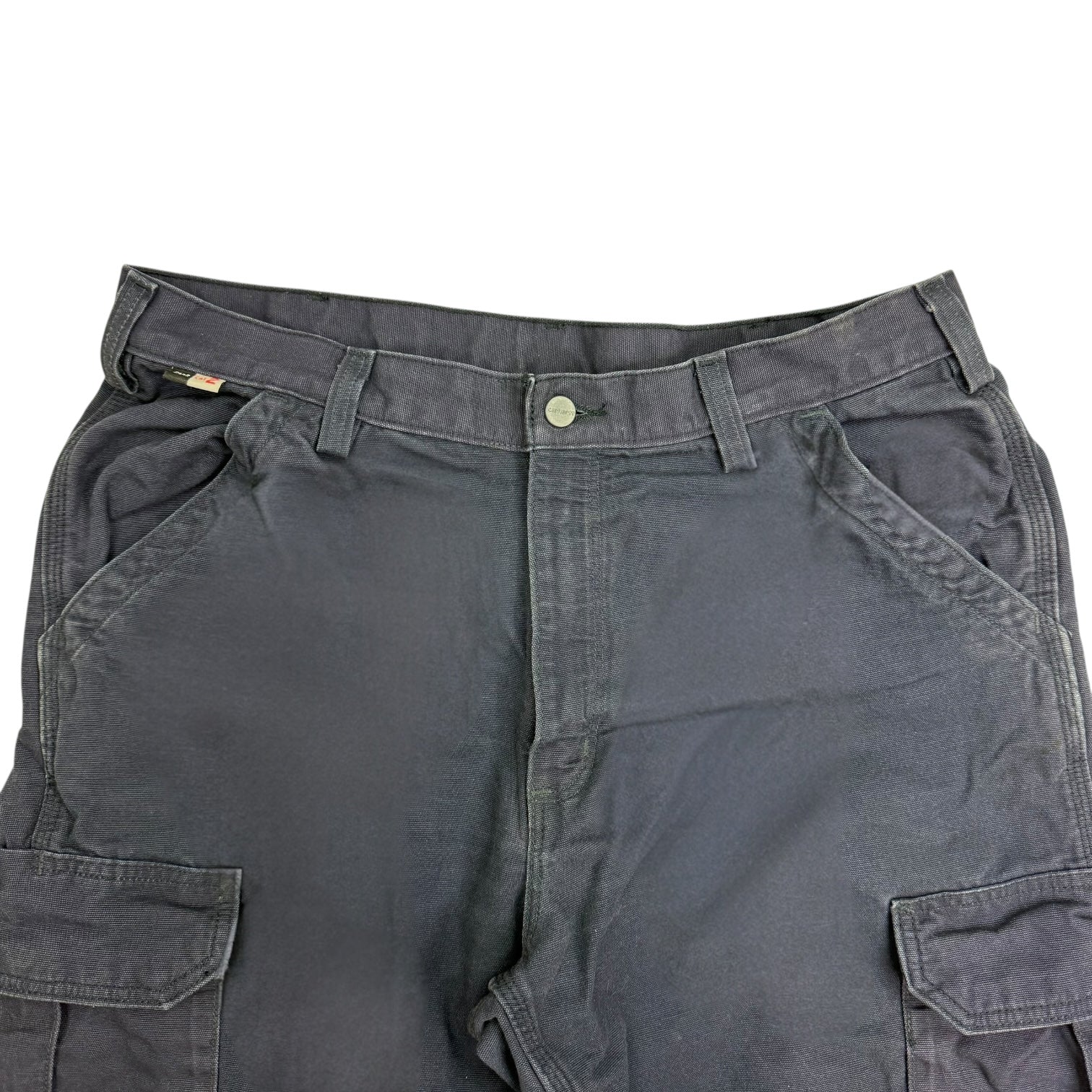 Vintage Carhartt FR Cargo Pants Navy Blue