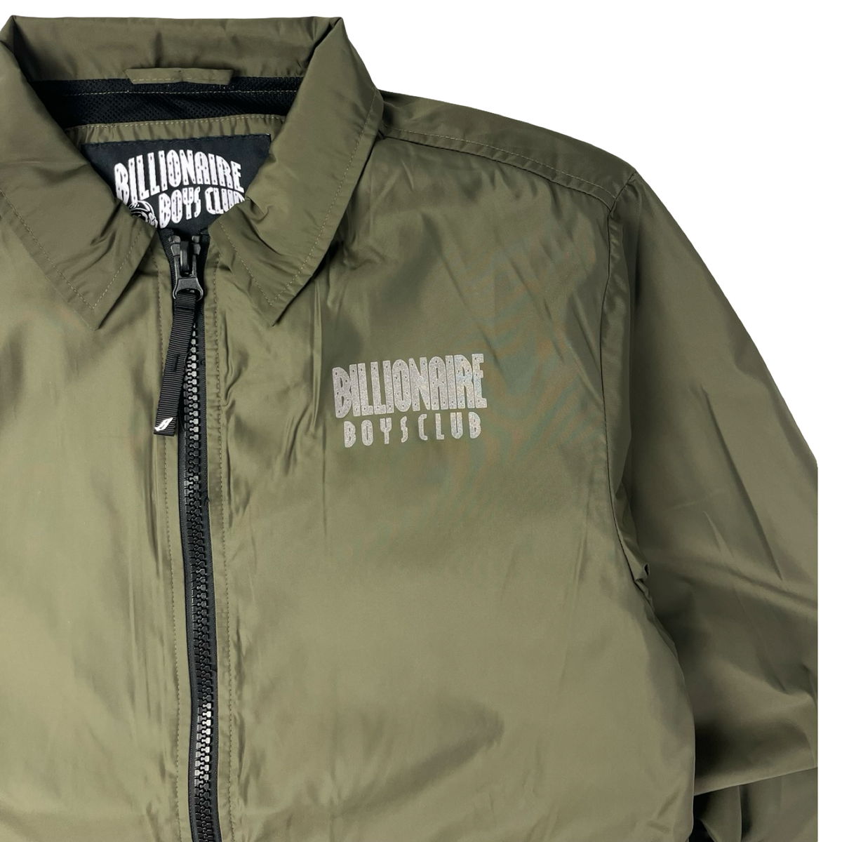 Billionaire Boys Club Zip Up Windbreaker Military Green