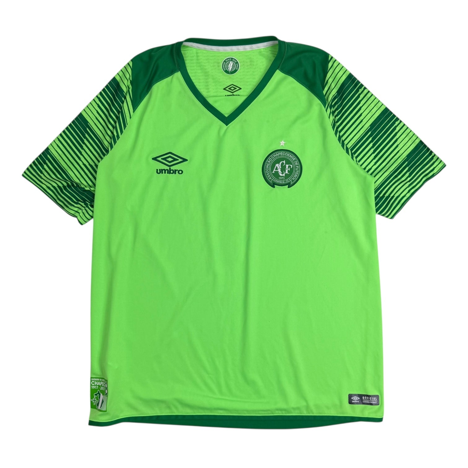 2017 Umbro Chapecoense Jersey Green