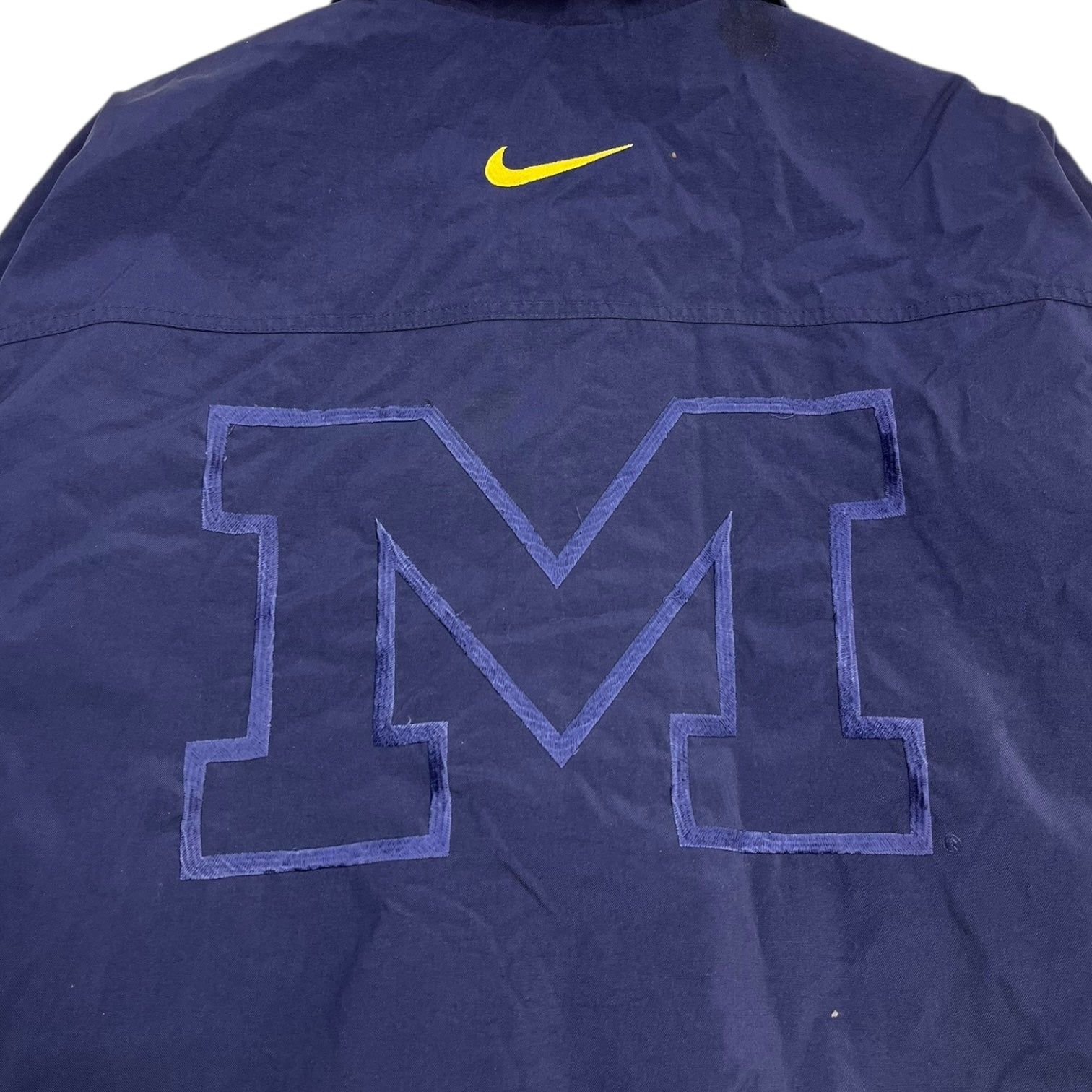 Vintage Nike Michigan Team Insulated Light Jacket