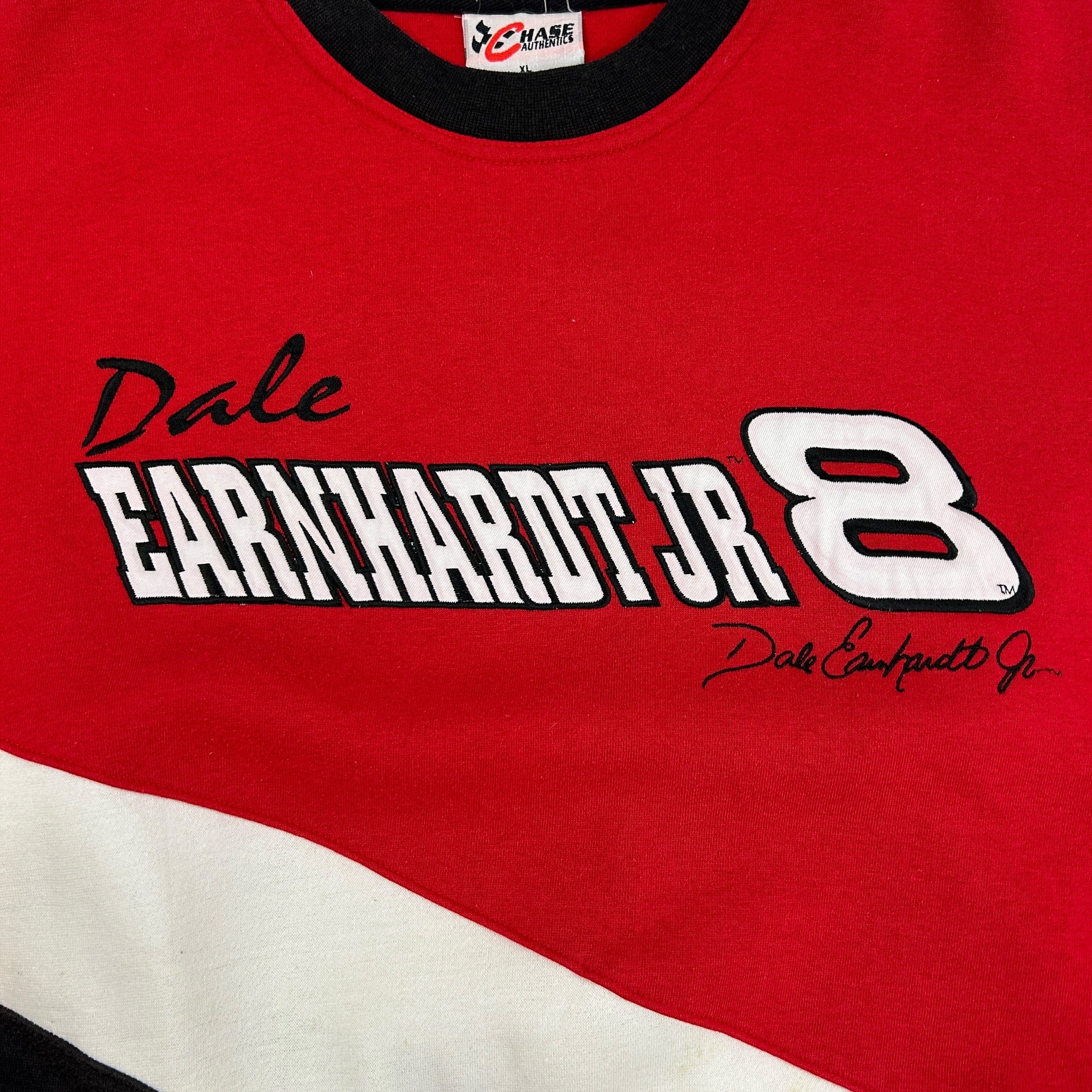 Vintage Dale Earnhardt Jr Crewneck Red