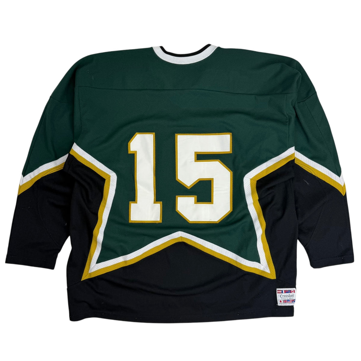 Vintage Minnesota North Stars Jersey Green