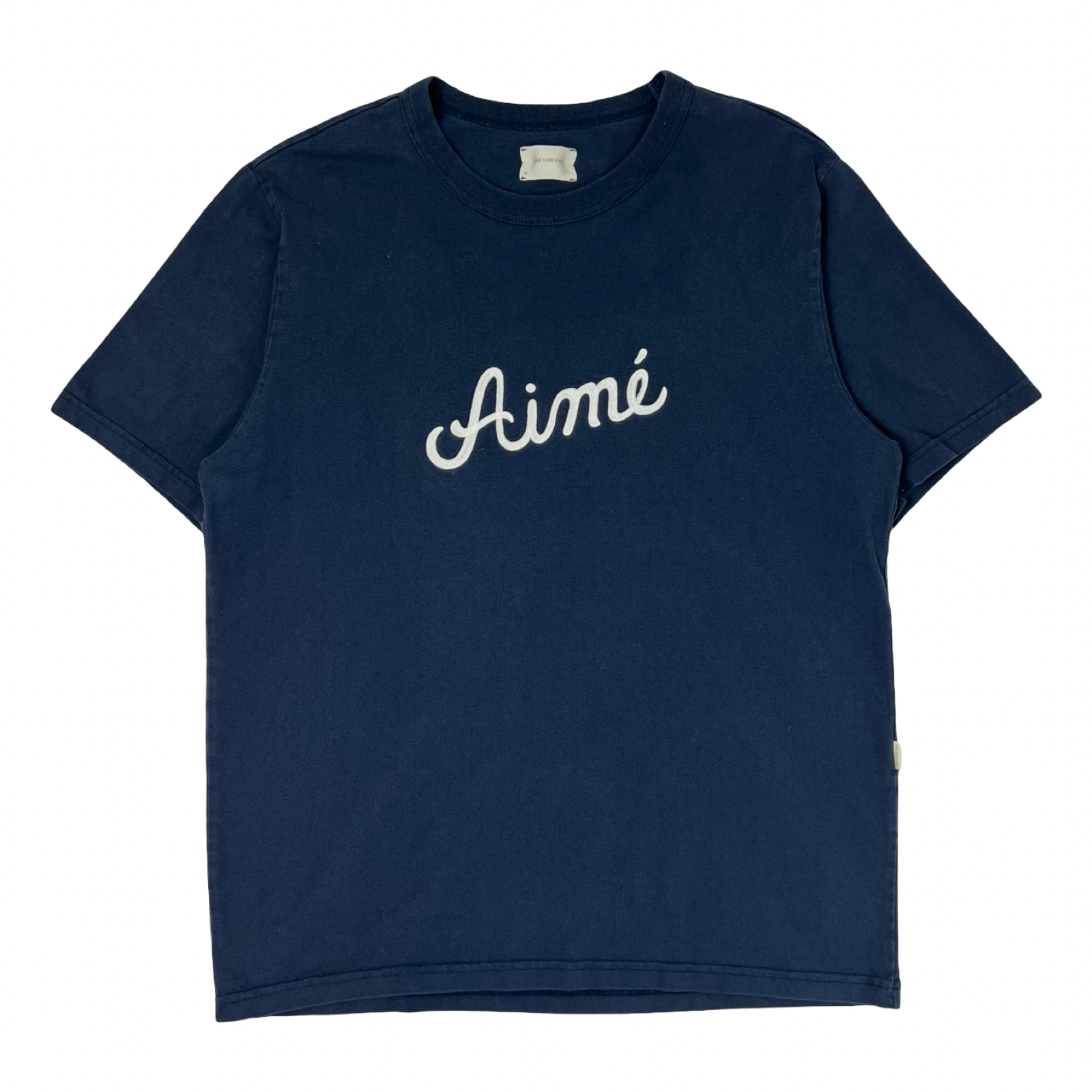 Aimé Leon Dore Chain Stitch T-Shirt Navy