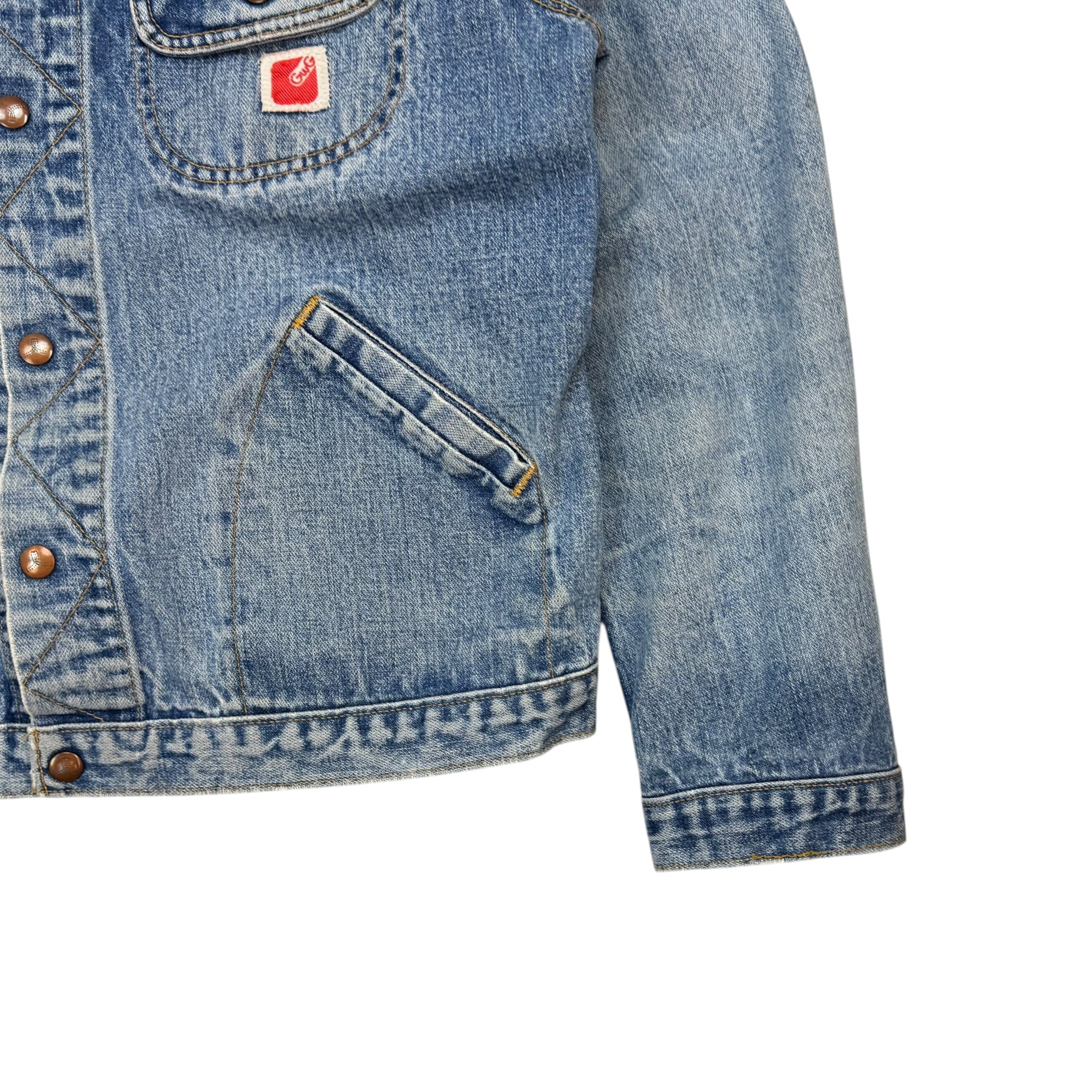 Vintage GWG Denim Jacket Dark Wash