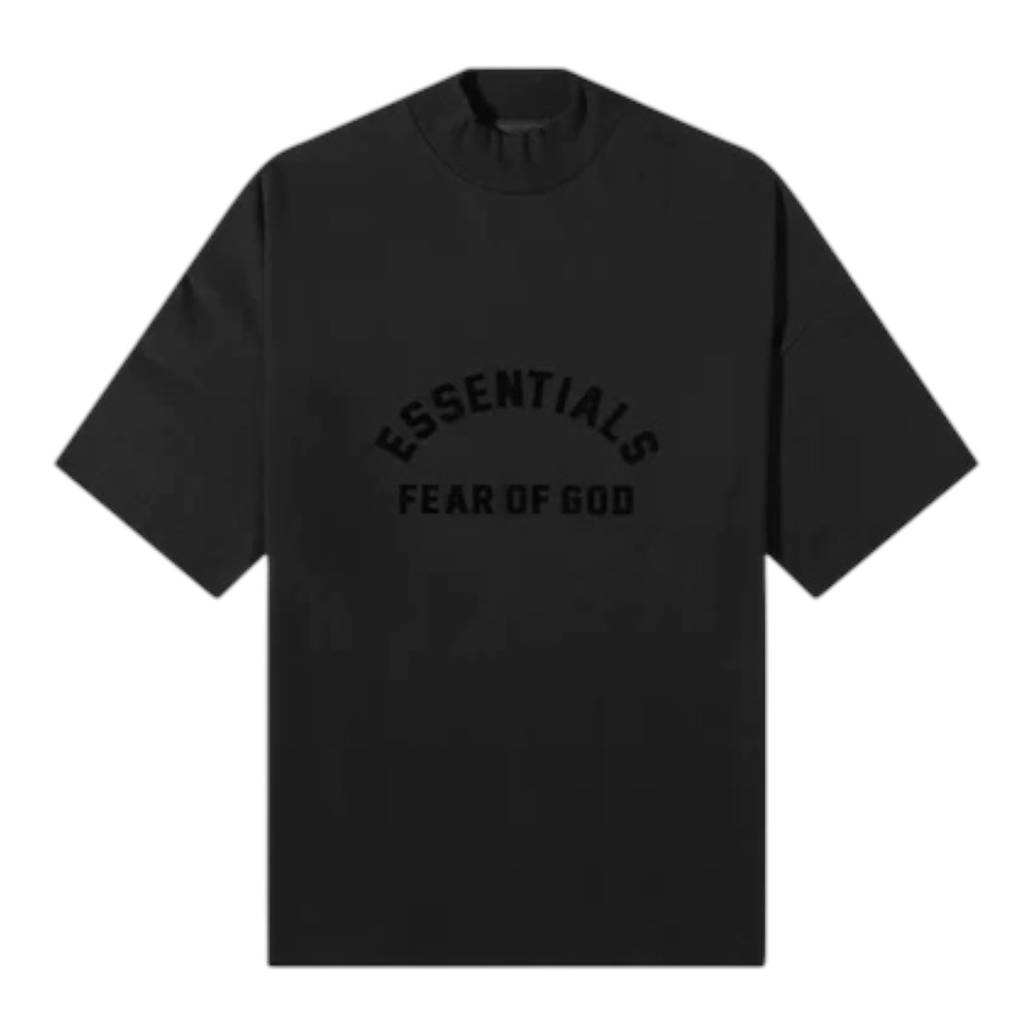 Fear Of God Essentials Bonded Tee Jet Black