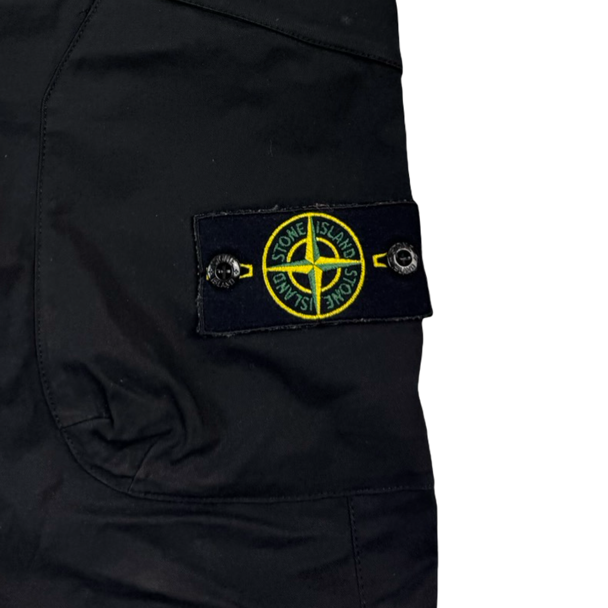 Stone Island Type Re-T Stretch Cotton Nylon Cargo Trousers