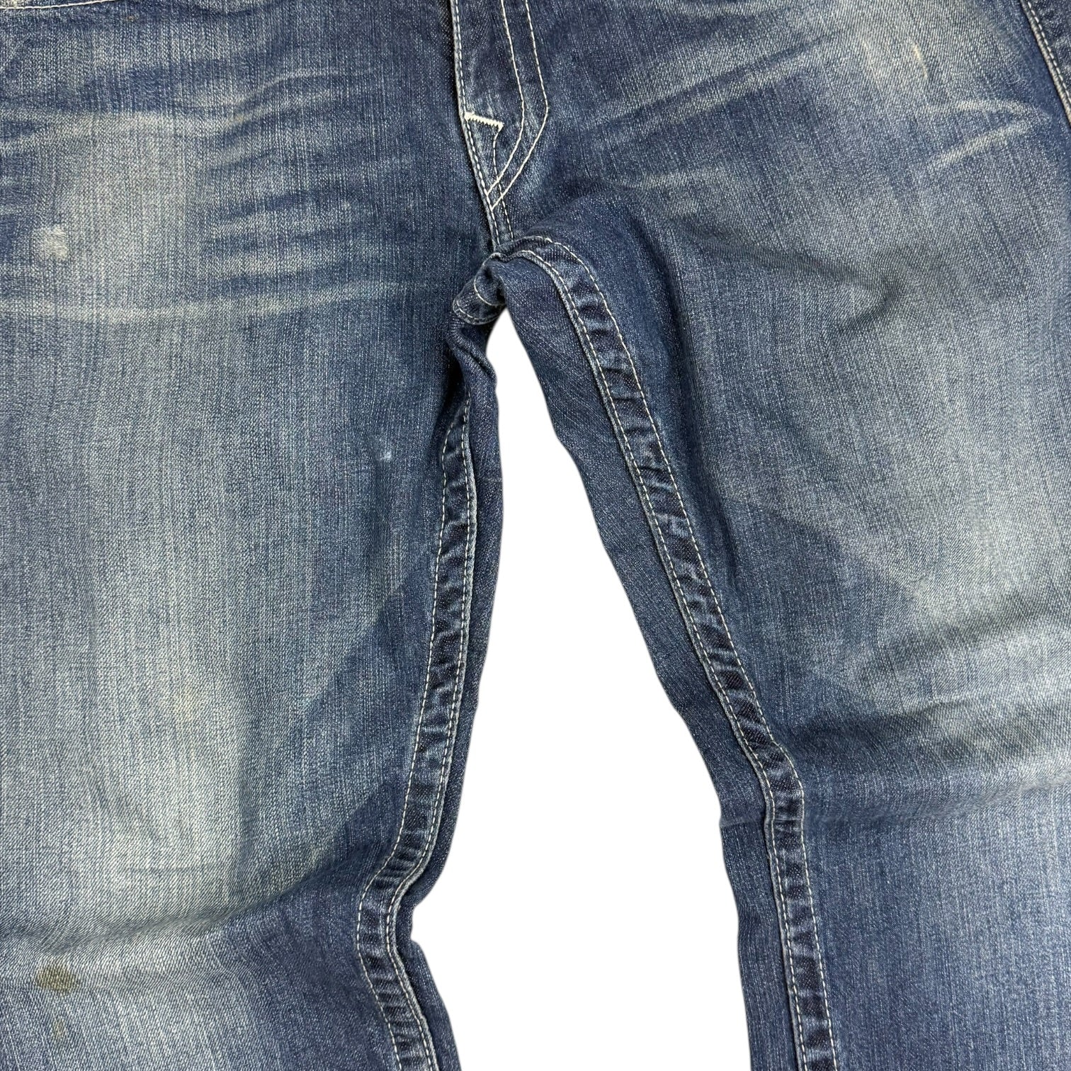 Vintage True Religion Straight Cut Denim Pants Medium Wash