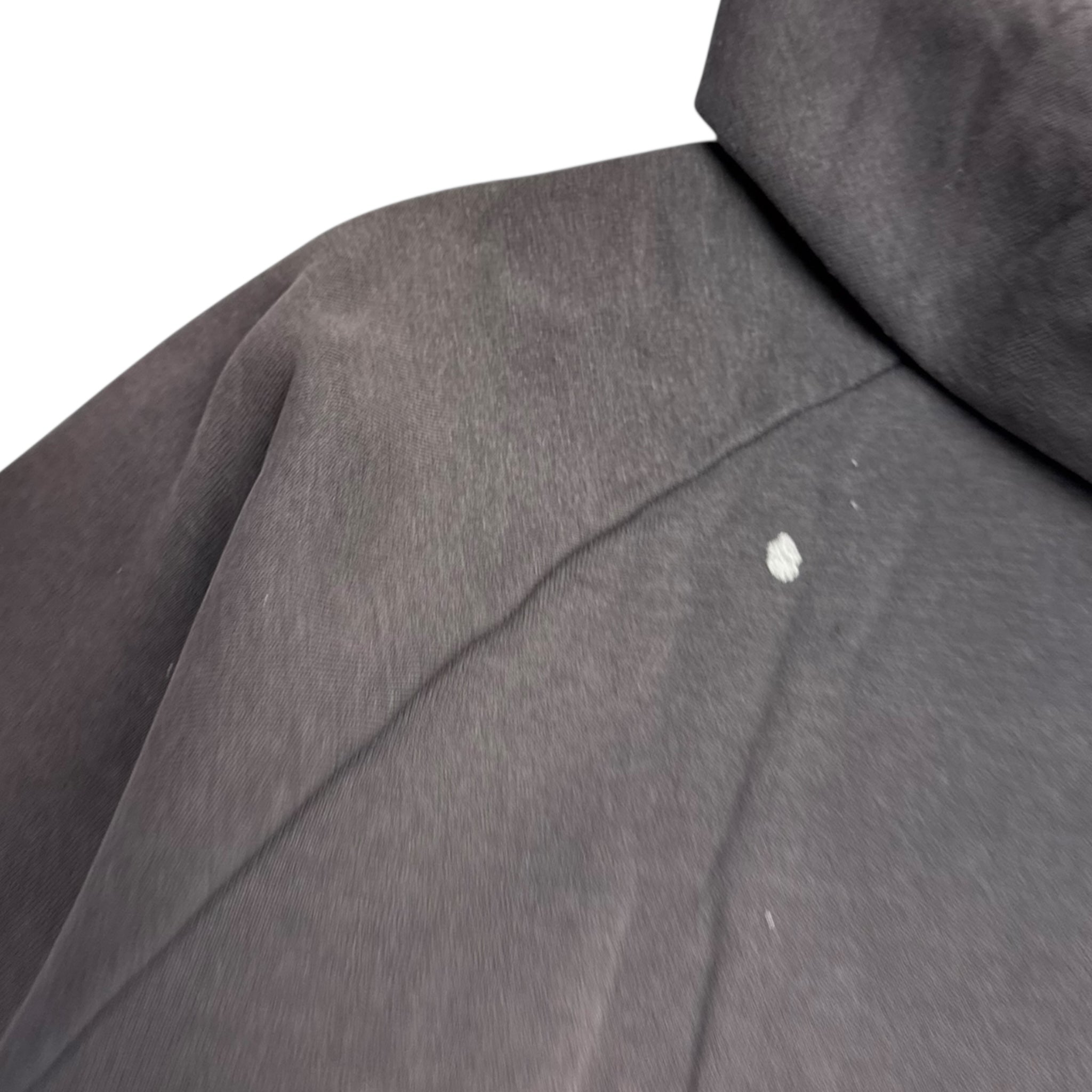 Vintage Carhartt Velour Zip Up Hoodie Grey