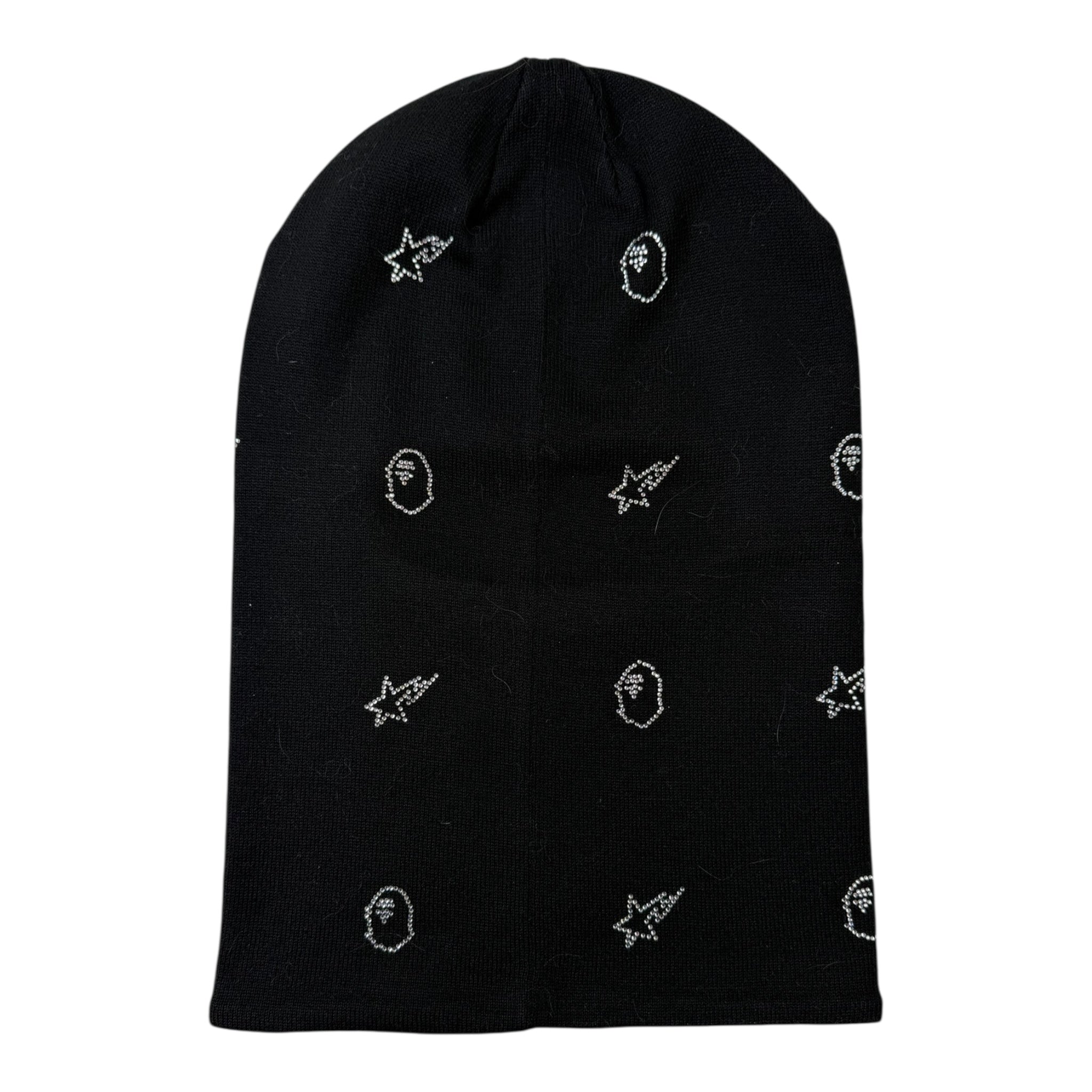 BAPE Black Crystal Stone Balaclava