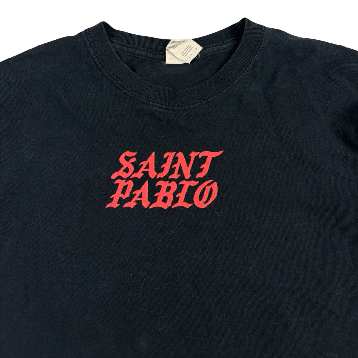 Kanye West Saint Pablo Tour L/S Shirt Black