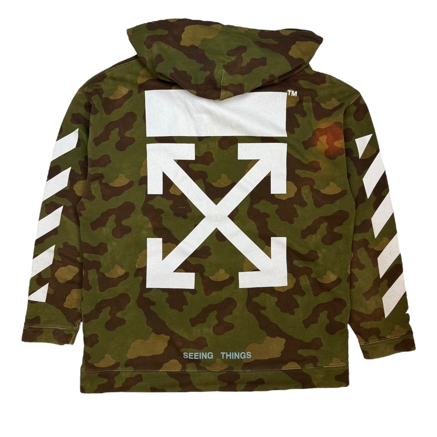 Off-White Seeing Things Hoodie Camo