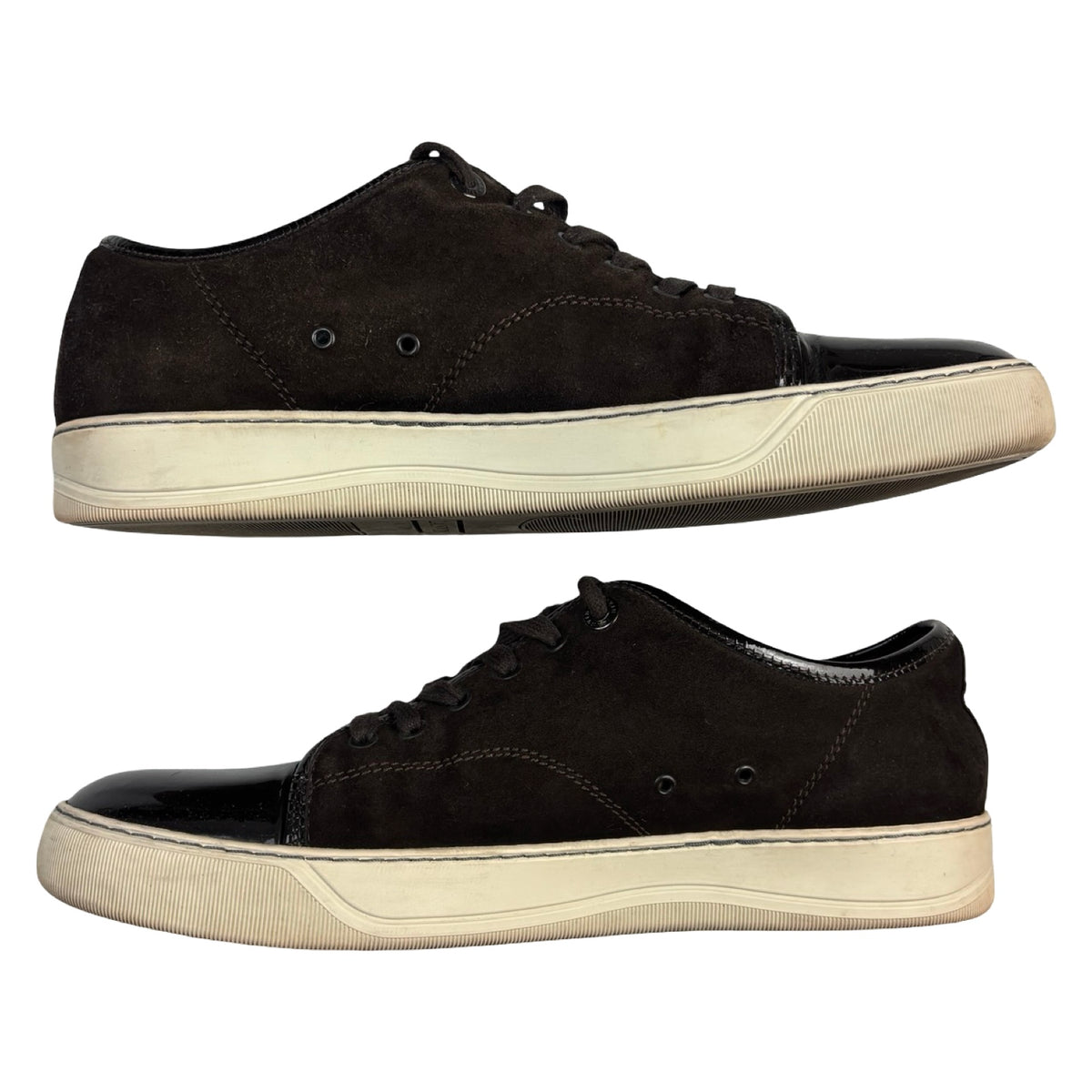 Lanvin DBB1 Suede and Patent Leather Cap-Toe (Used)