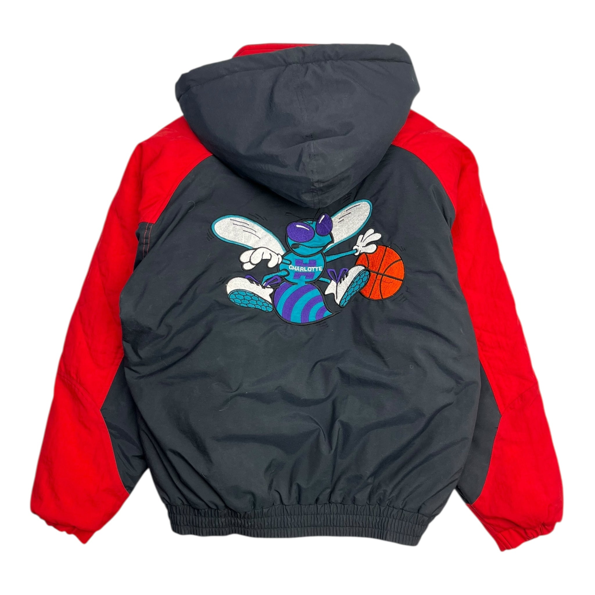 Vintage Charlotte Hornets Zip Jacket by Request