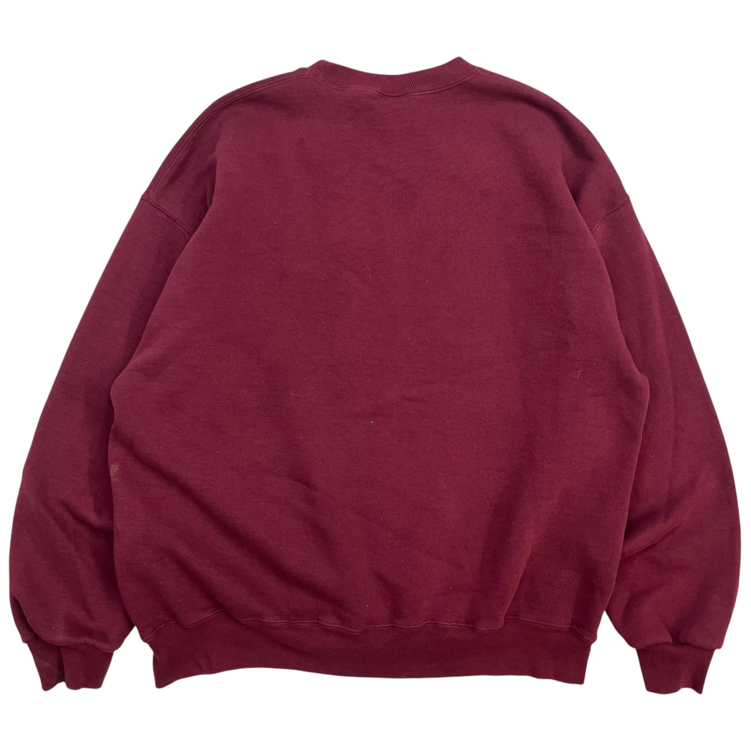 Vintage Russell Athletics Blank Crewneck Maroon