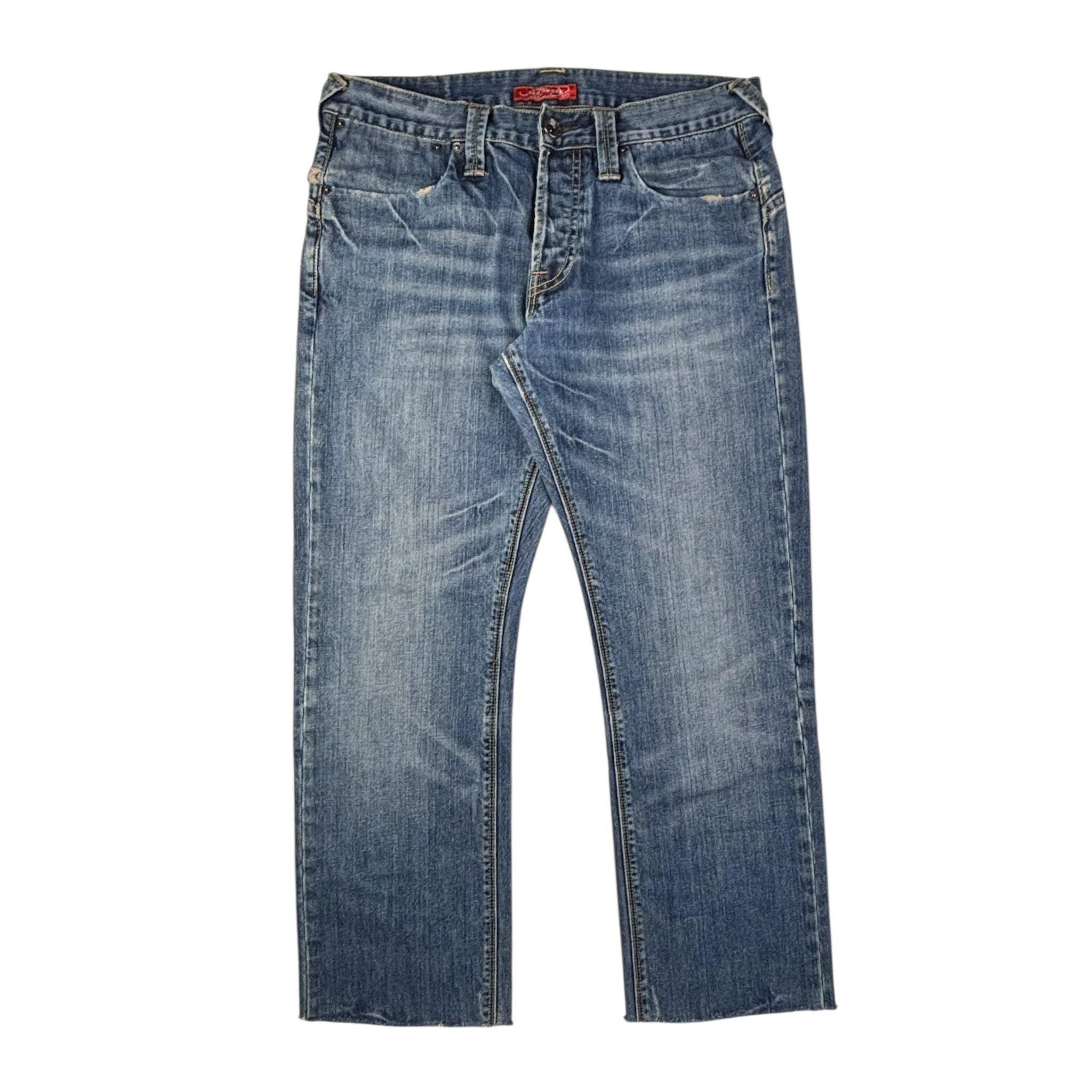 Vintage Y2K Ed Hardy Denim Medium Blue