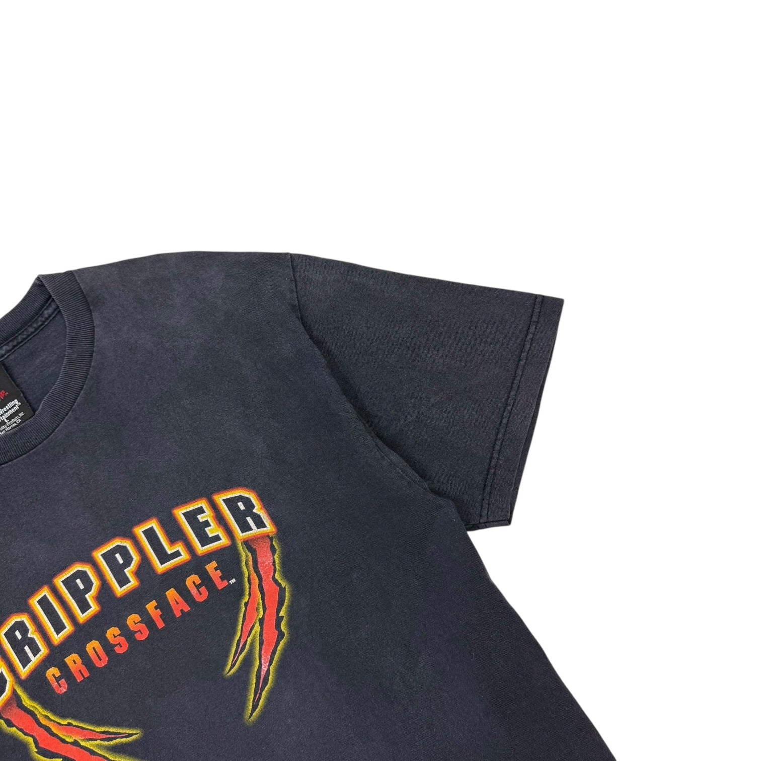 2004 WWE Chris Benoit Crippler Crossface Tee Black