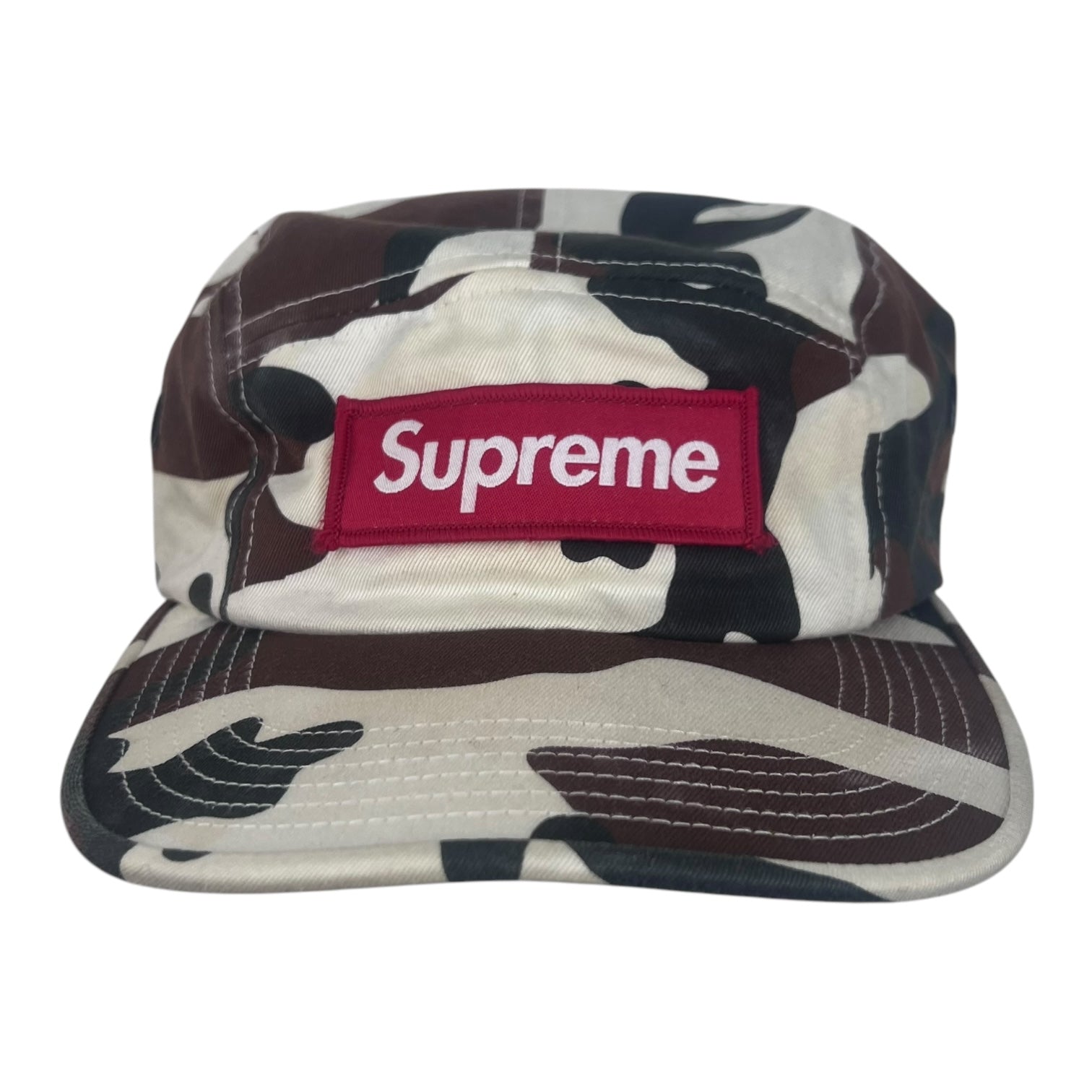 Supreme Camp Hat White Camo