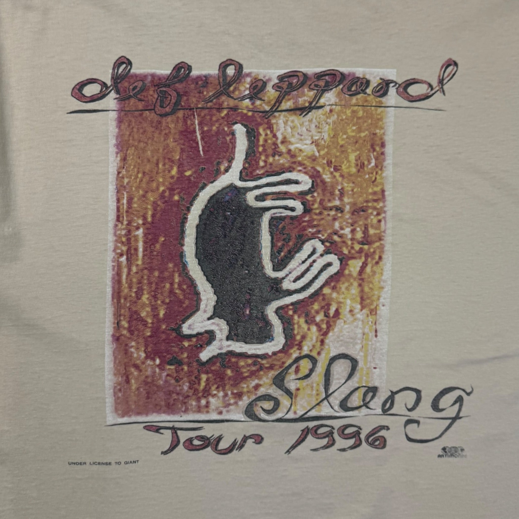 1996 Def Leppard ‘World Tour’ Rock Band T-Shirt