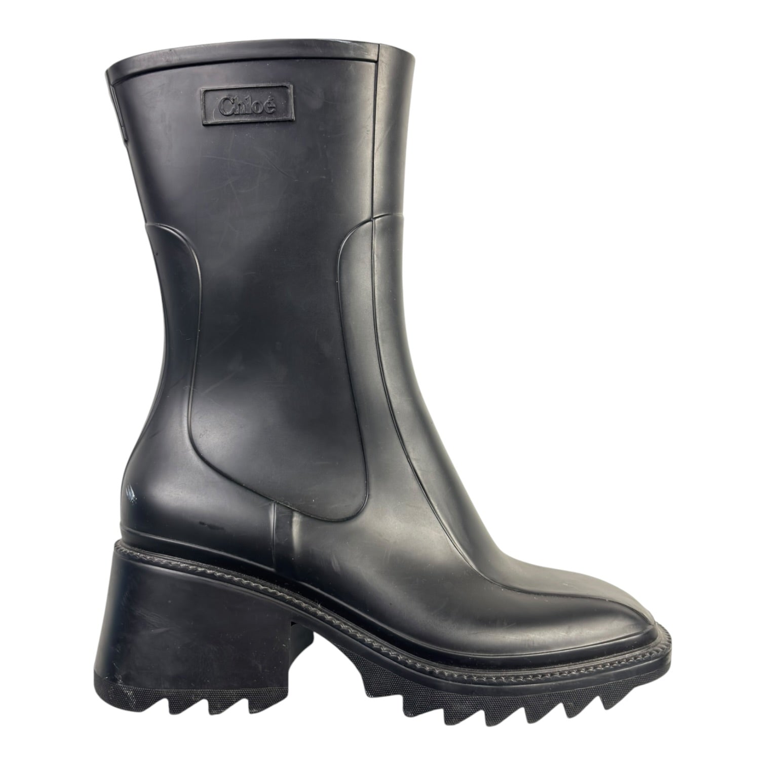 (W) Chloe Betty Rain Boots Black