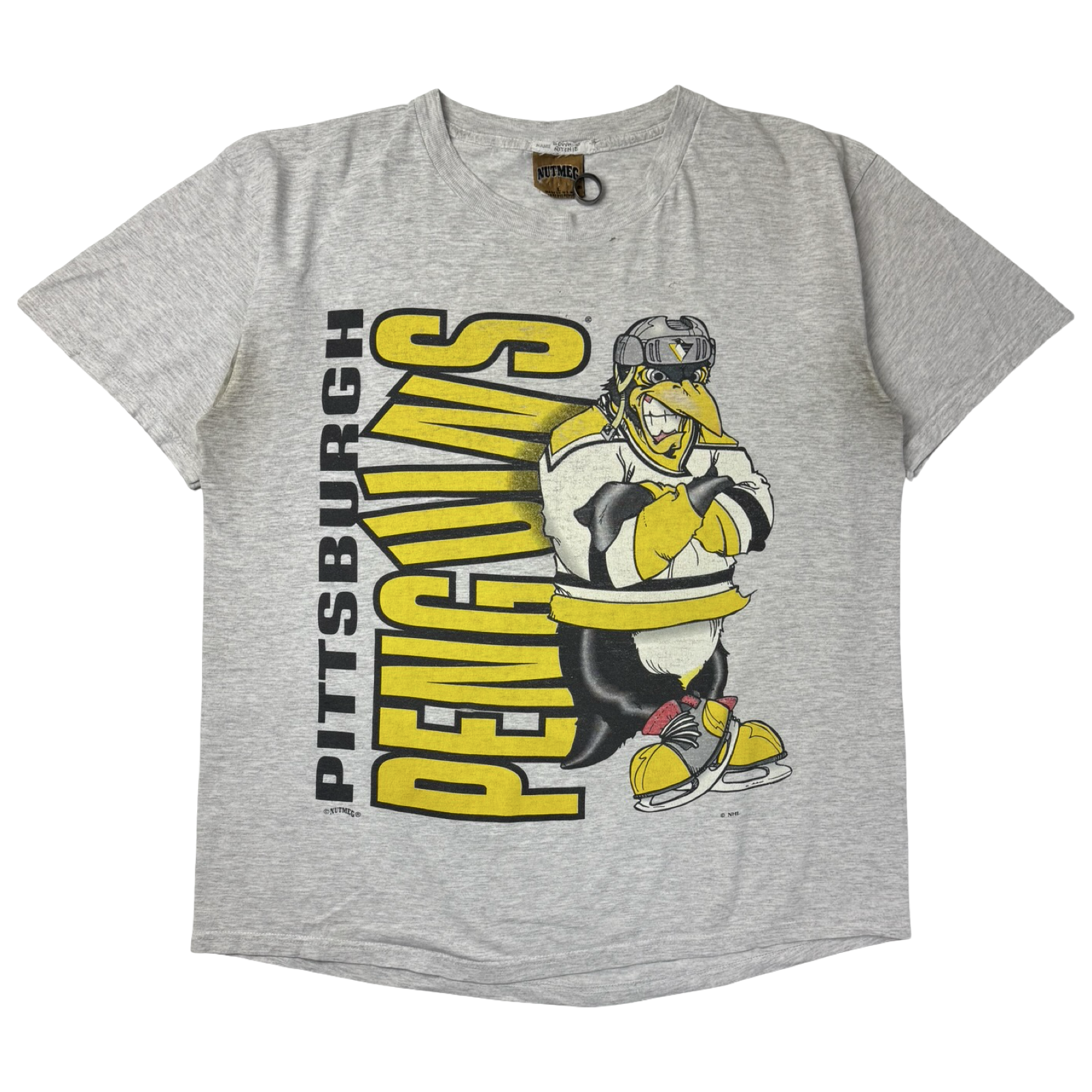 Vintage Nutmeg Pittsburgh Penguins NHL T-Shirt
