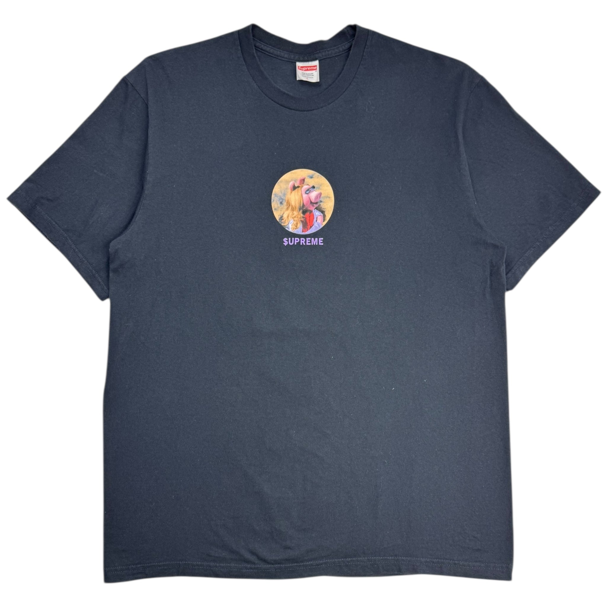 Supreme The Muppets Miss Piggy Tee Black